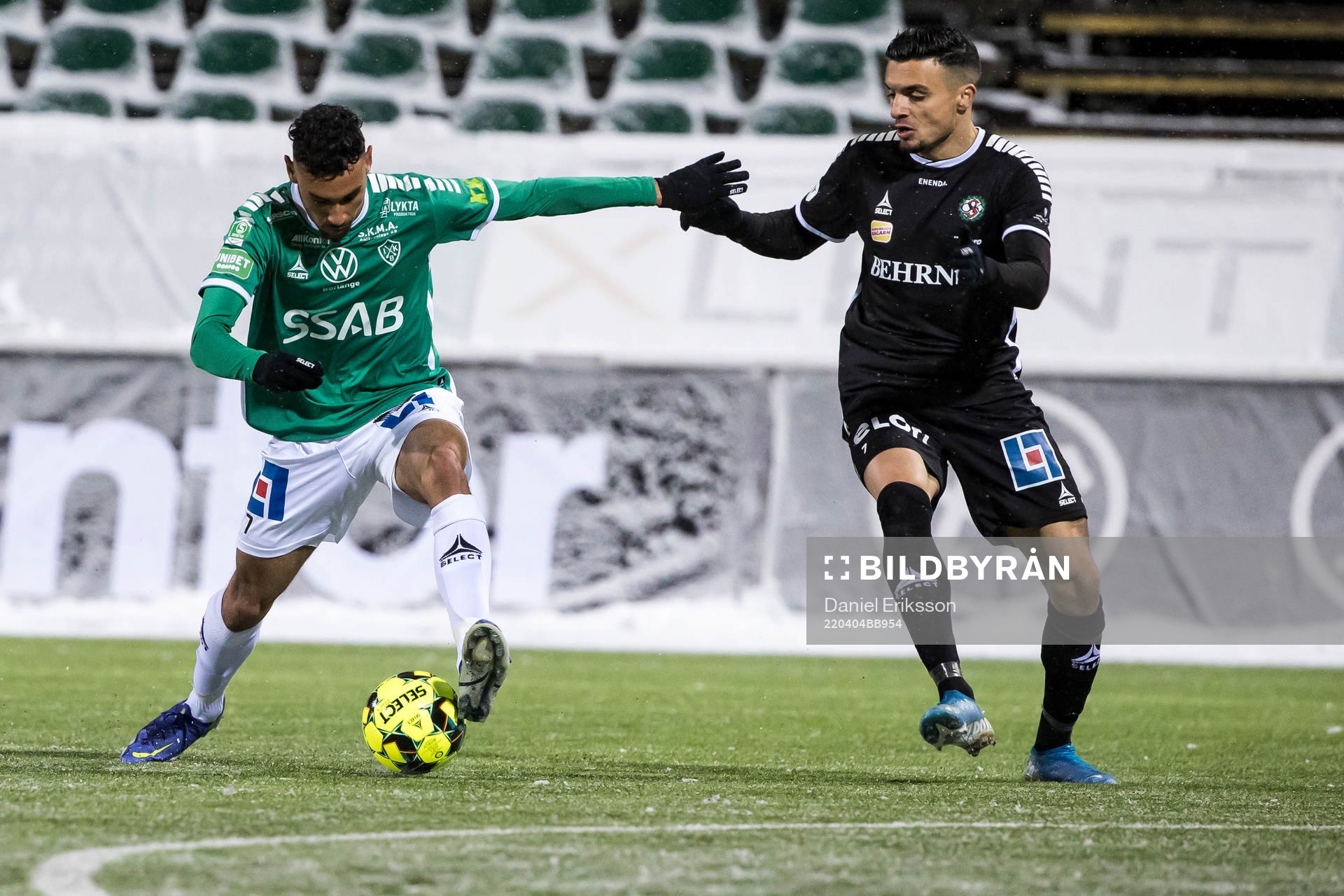 Brages Joakin Persson och Örebros Ahmed Yasin