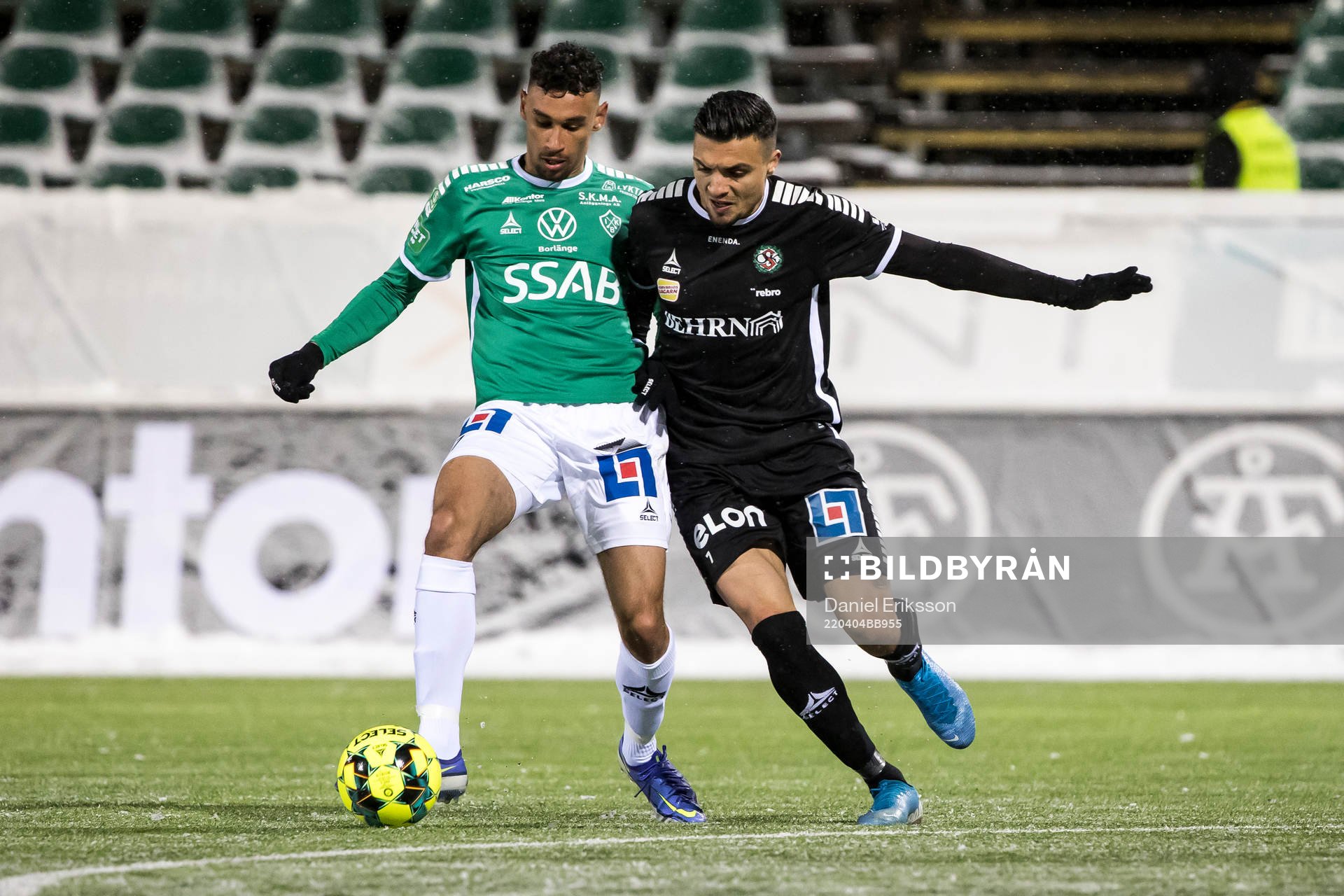 Brages Joakin Persson och Örebros Ahmed Yasin