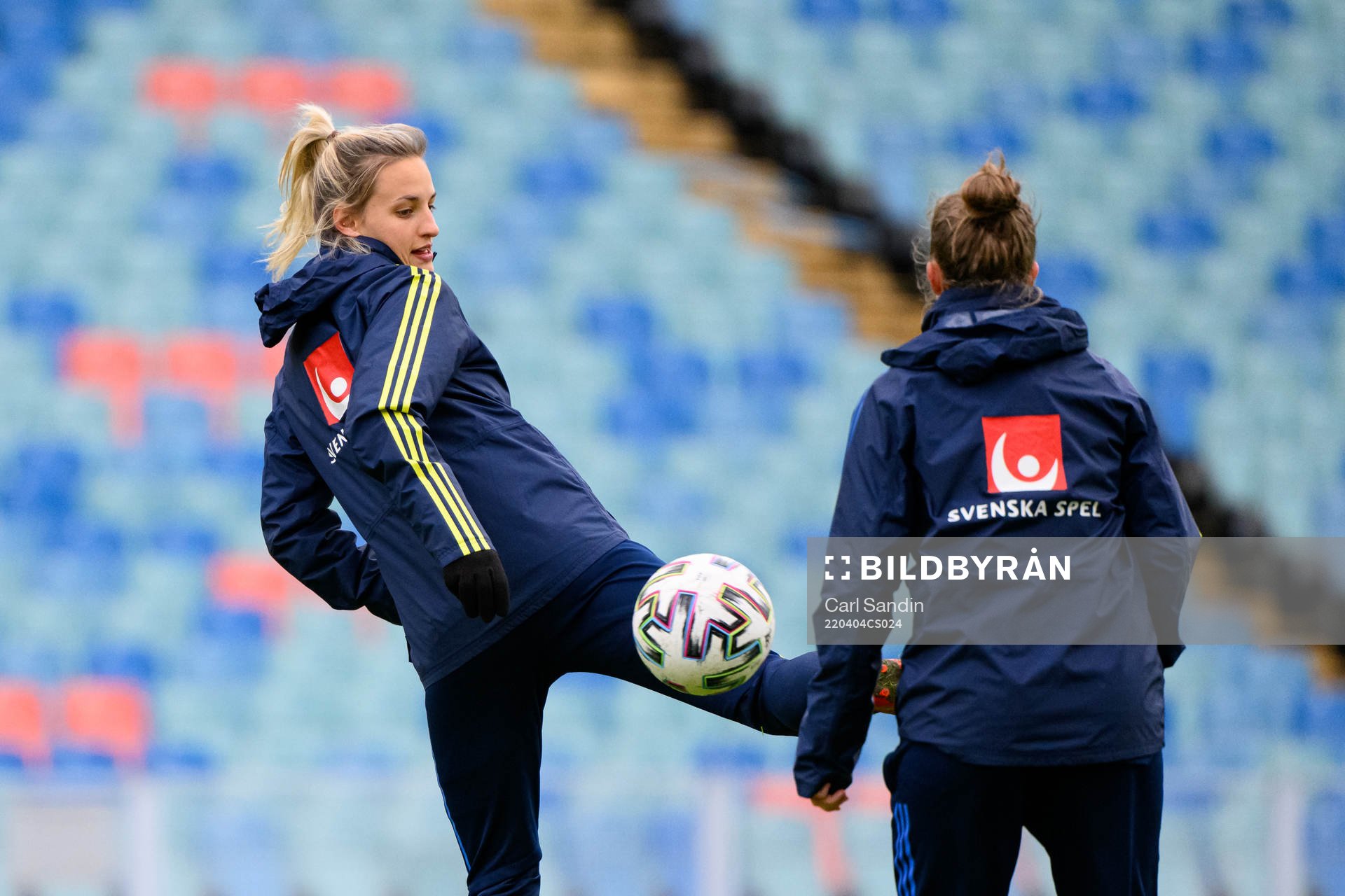 Nathalie Björn of the Swedish women's national football
