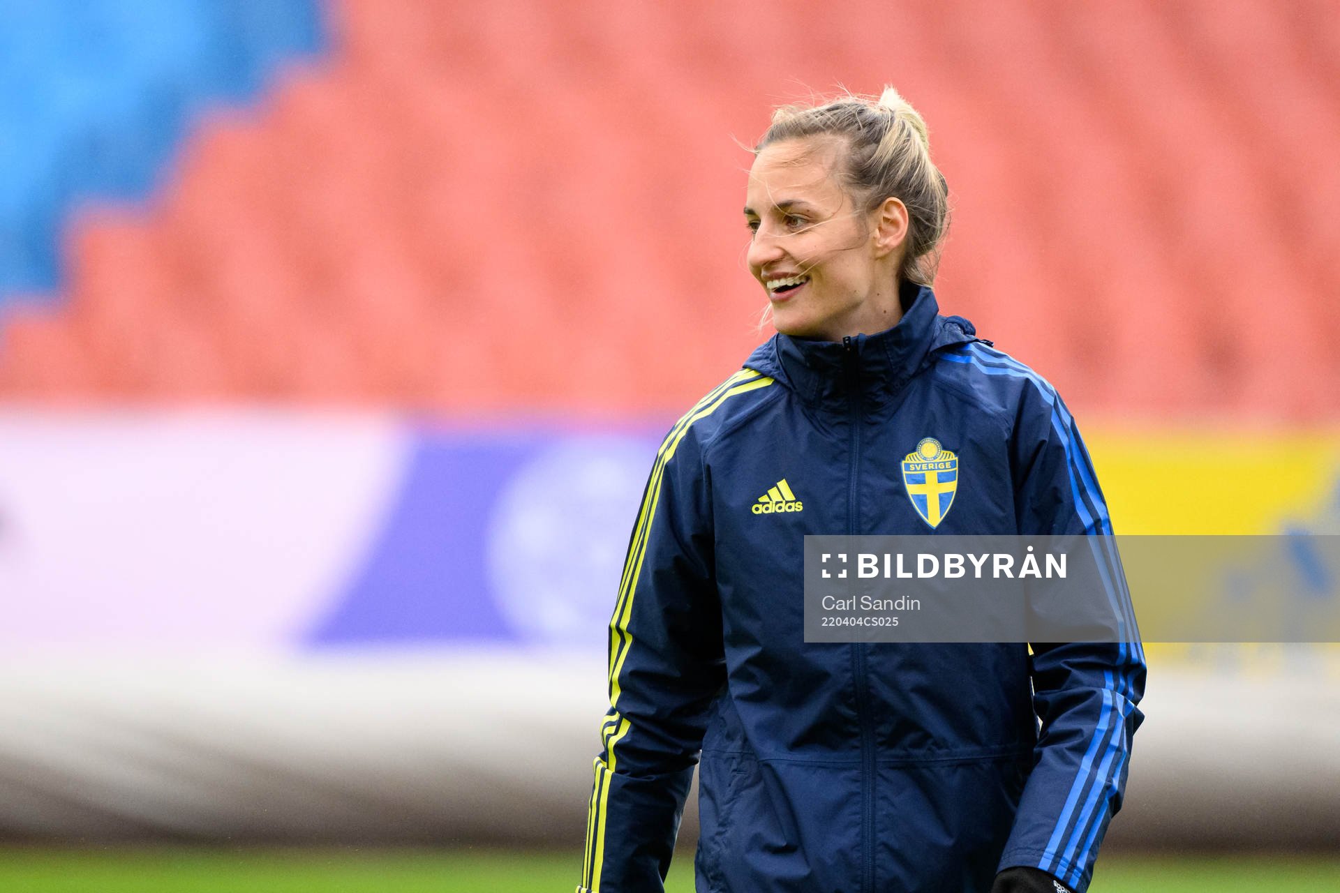 Nathalie Björn of the Swedish women's national football