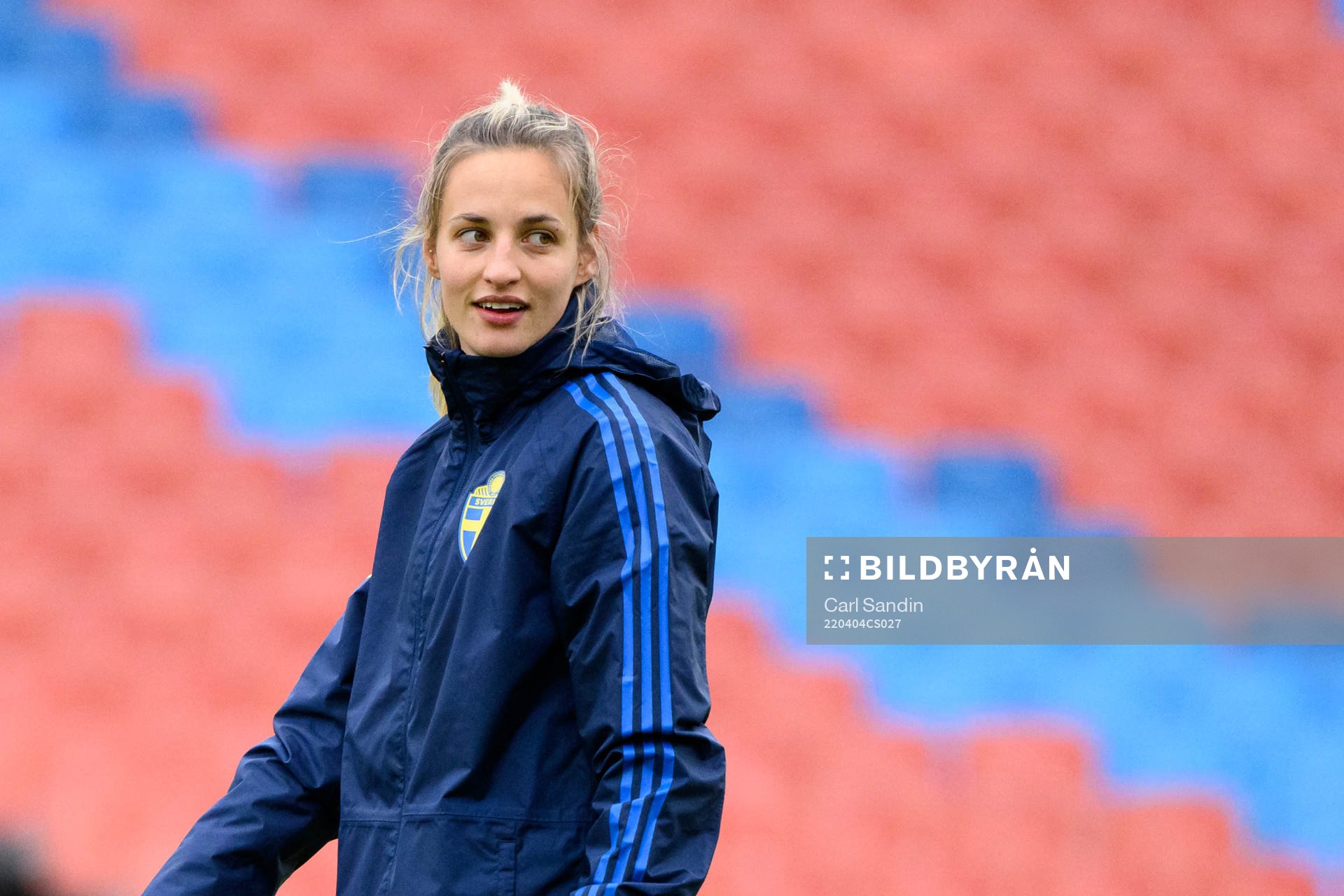 Nathalie Björn of the Swedish women's national football