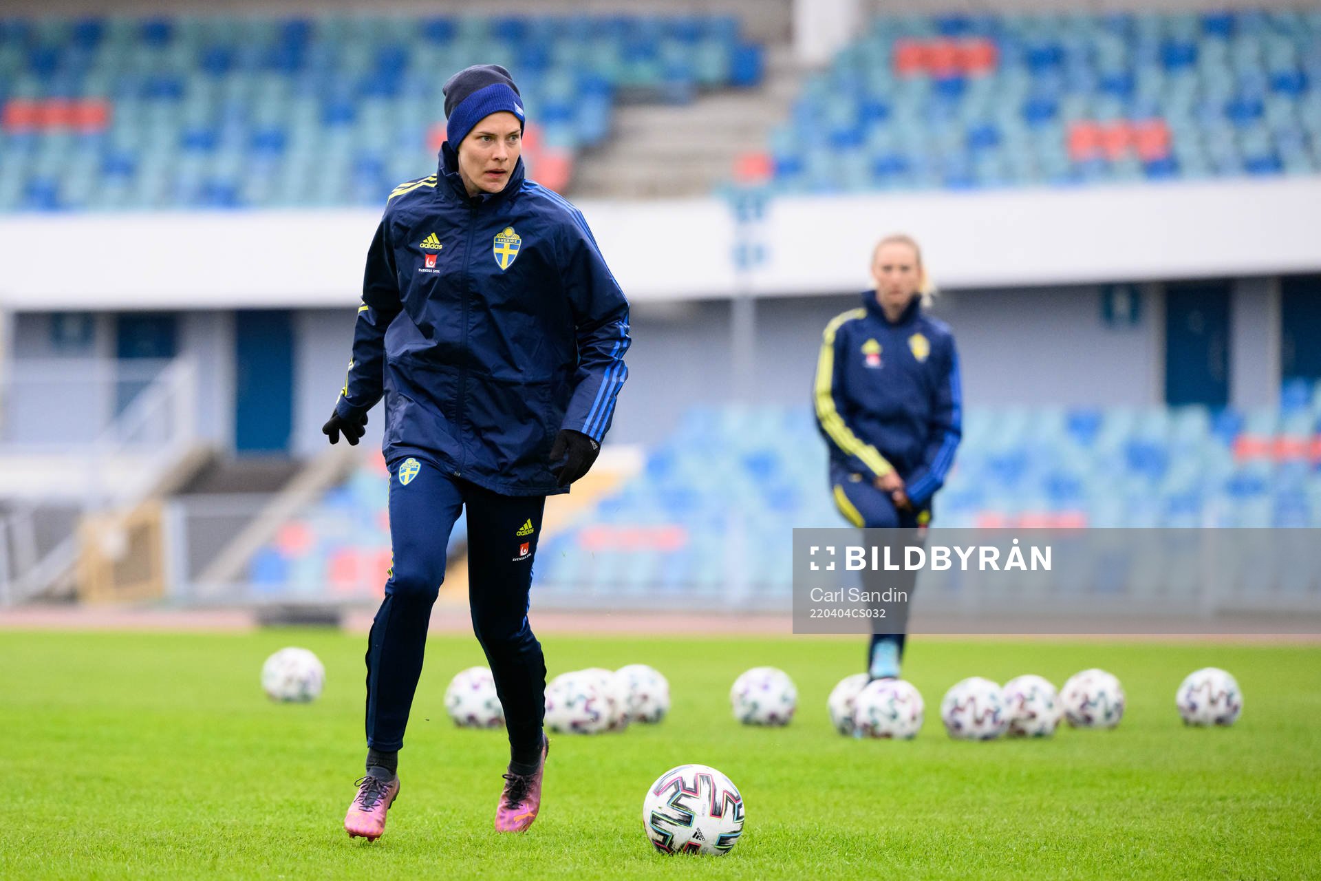 Lina Hurtig of the Swedish women's national football team
