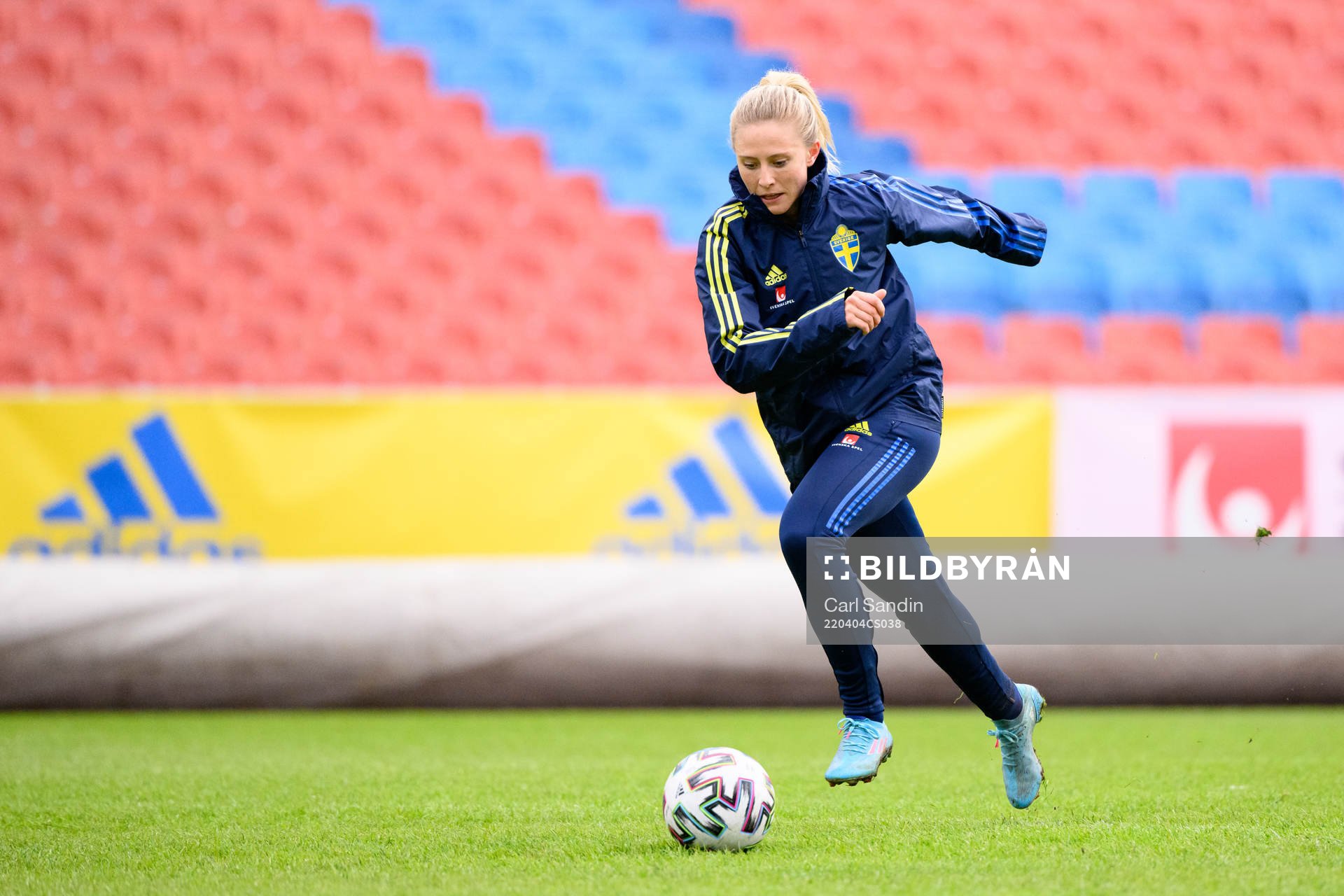 Rebecka Blomqvist of the Swedish women's national football