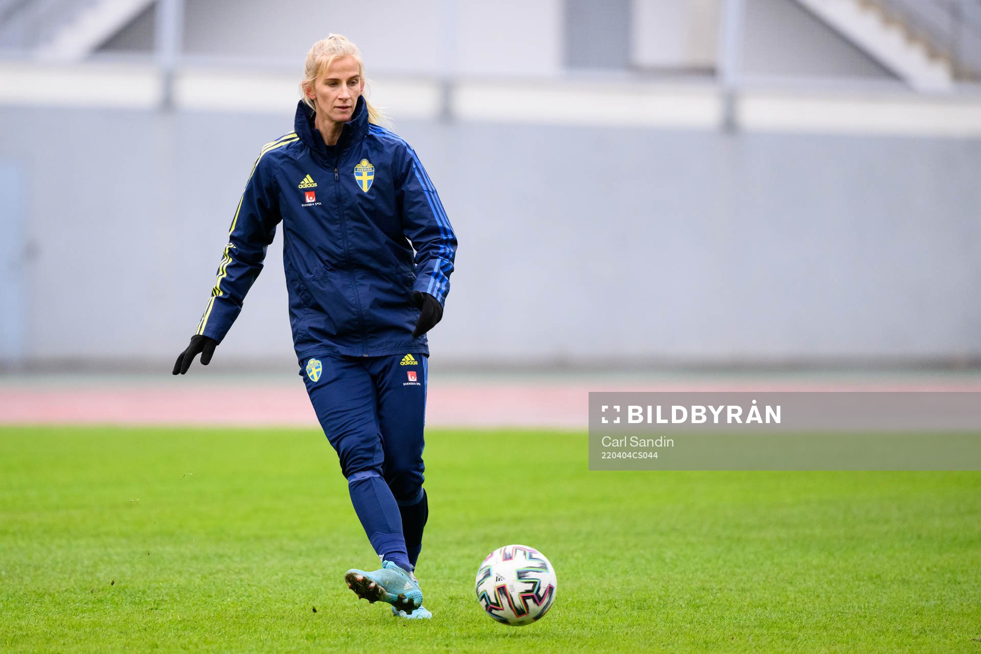Sofia Jakobsson of the Swedish women's national football
