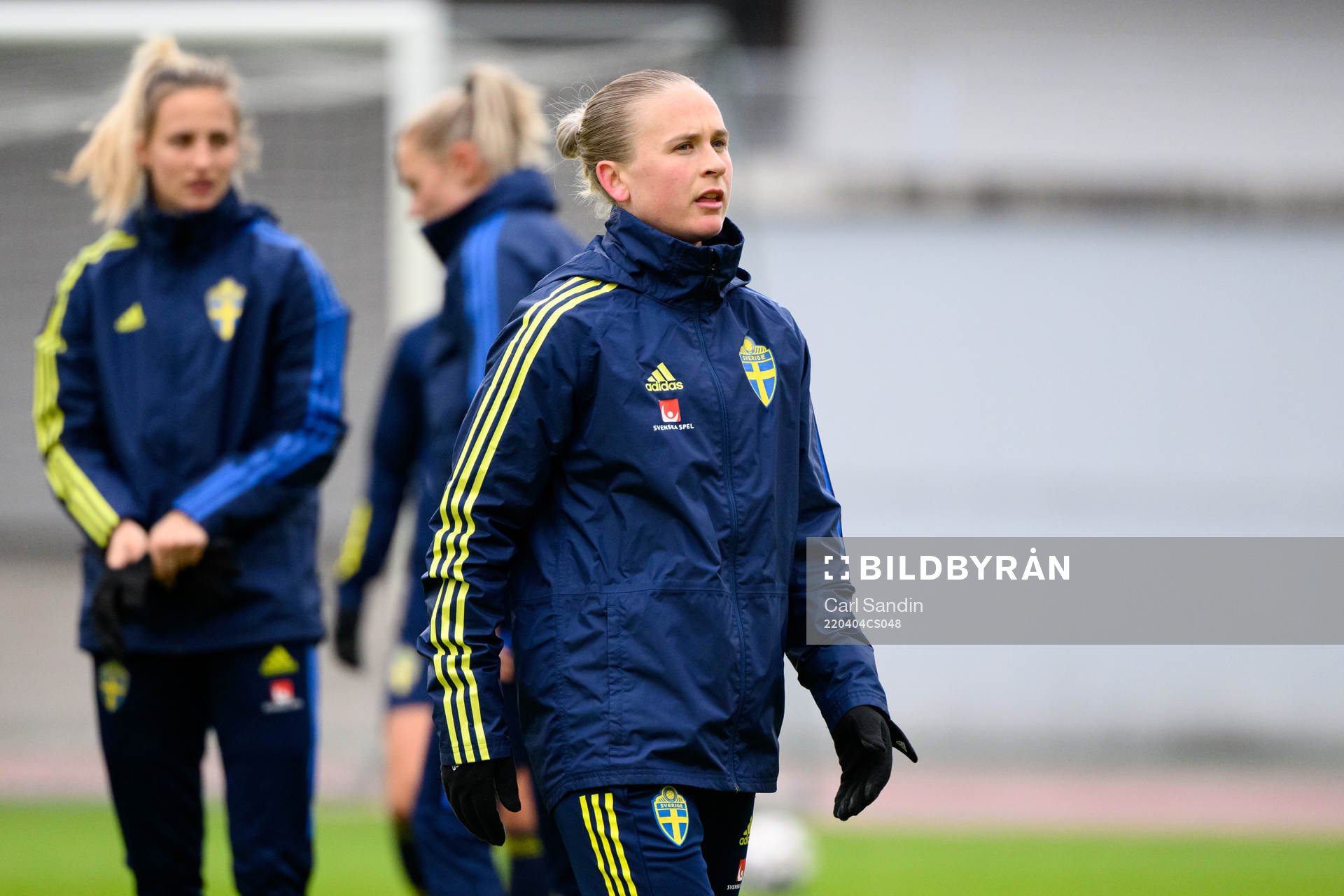 Filippa Curmark of the Swedish women's national football