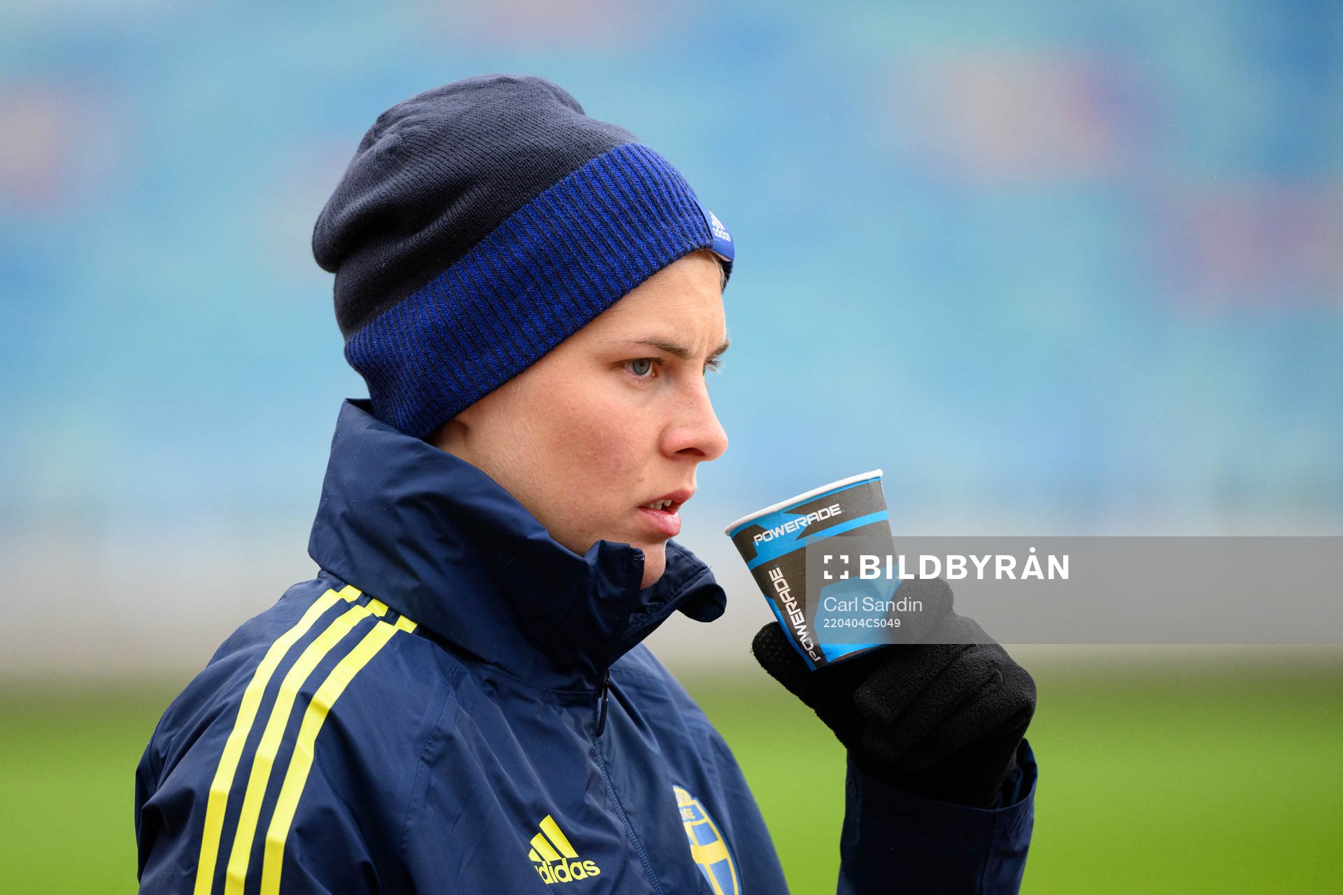 Lina Hurtig of the Swedish women's national football team