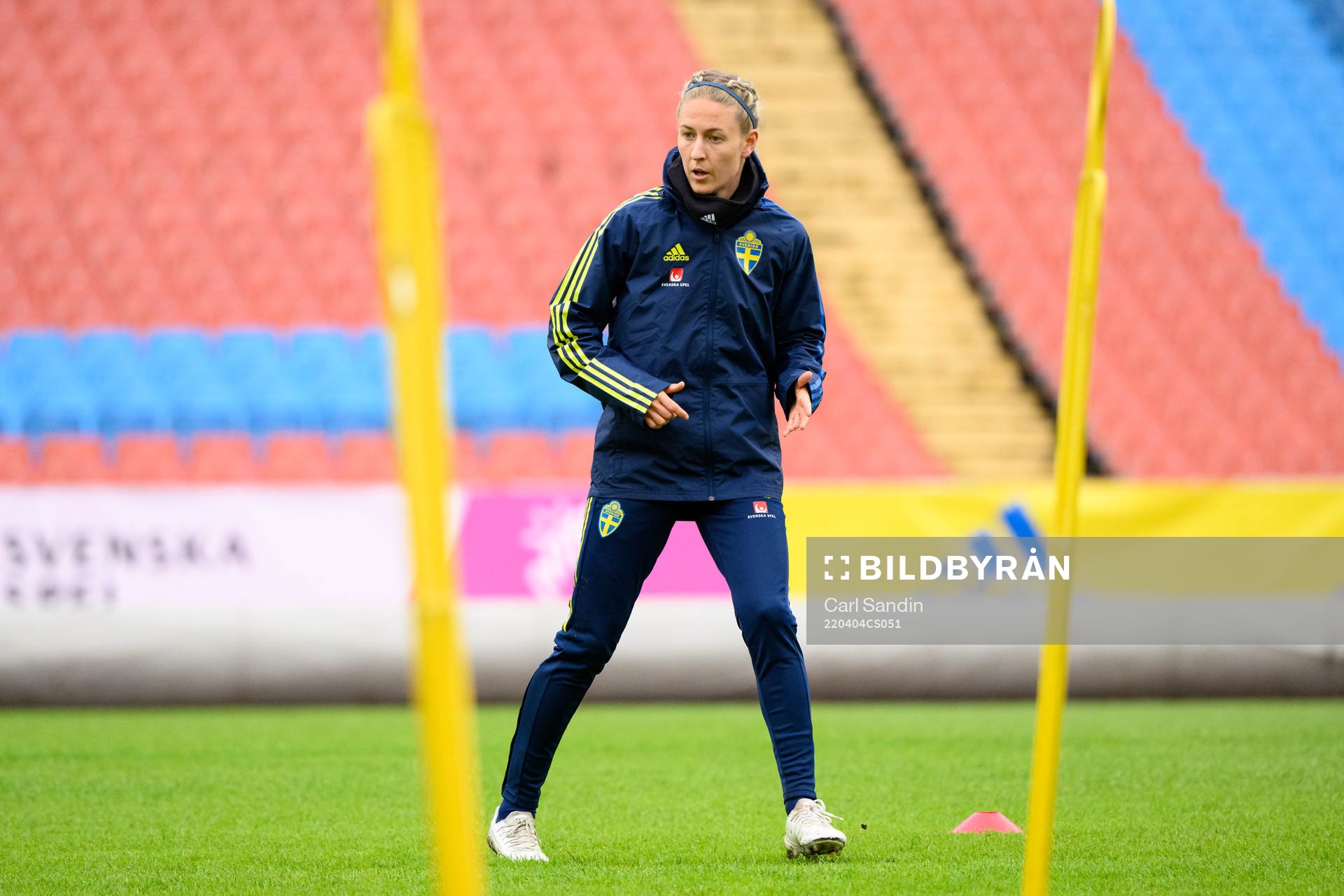 Emma Kullberg of the Swedish women's national football team