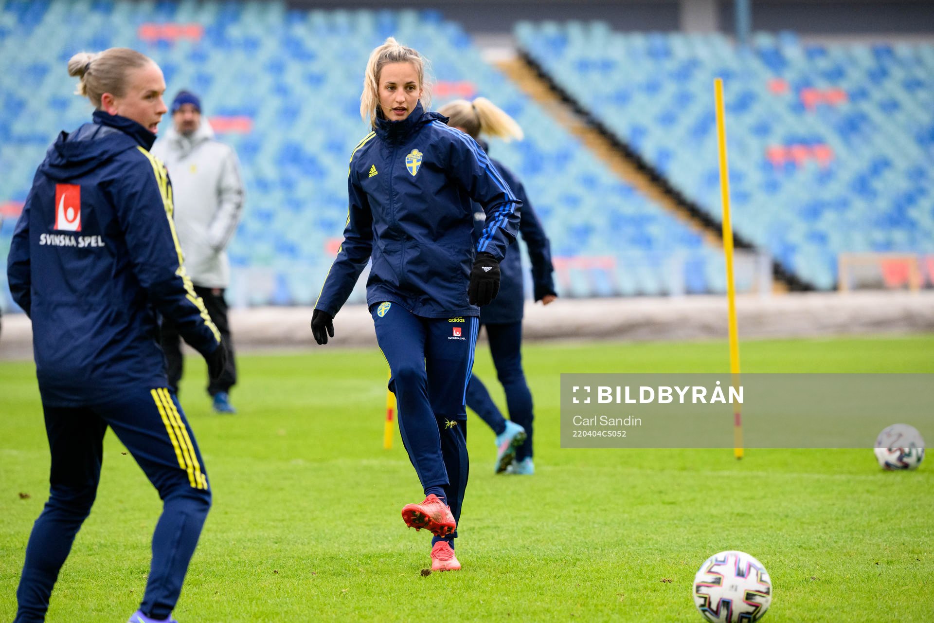 Nathalie Björn of the Swedish women's national football