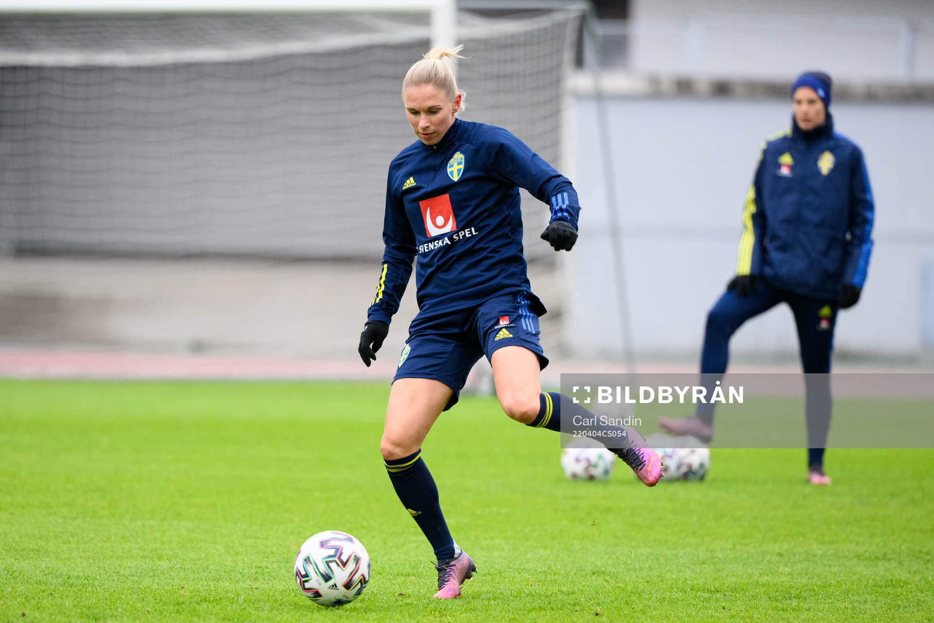 Jonna Andersson of the Swedish women's national football