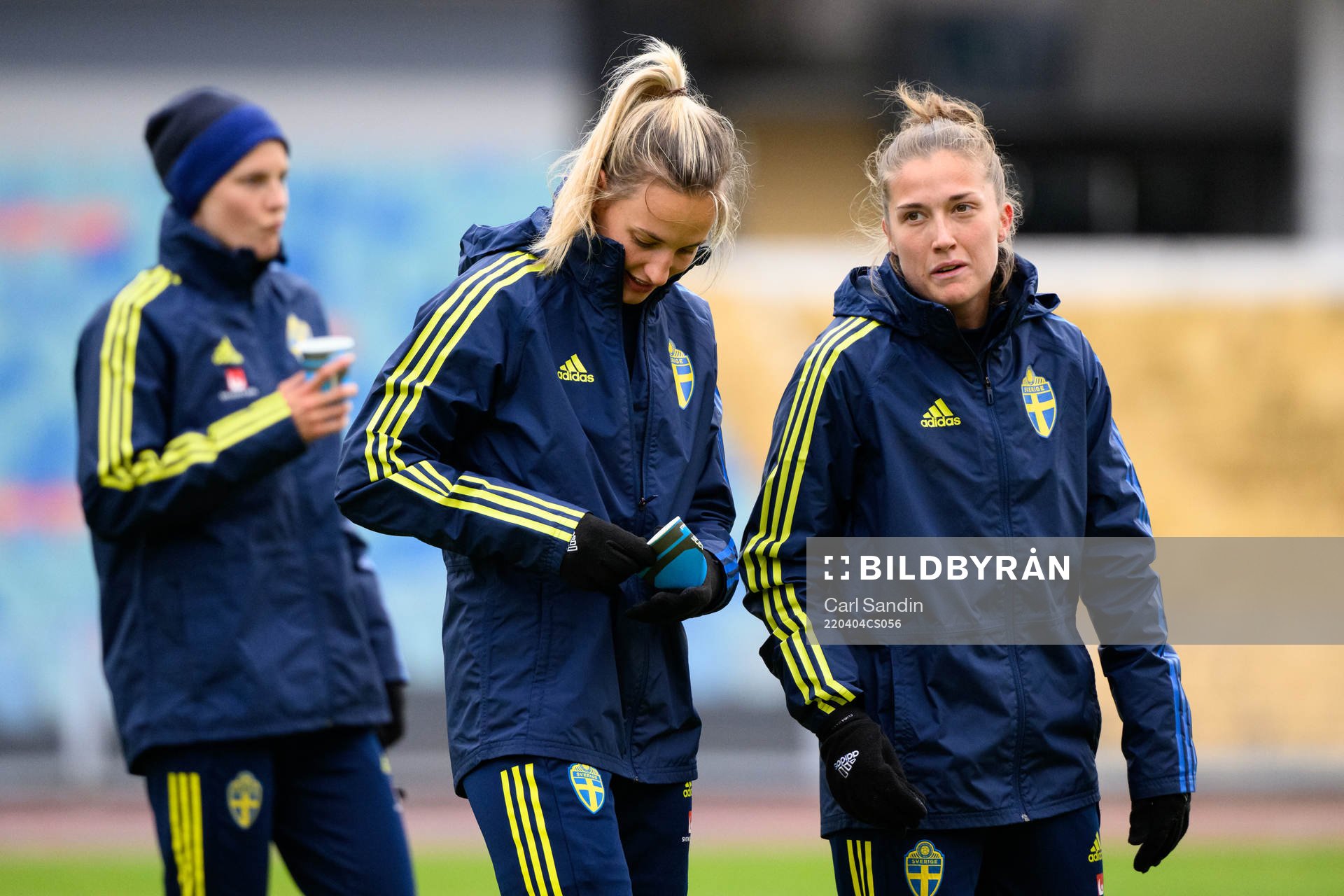 Nathalie Björn and Filippa Angeldahl of the Swedish