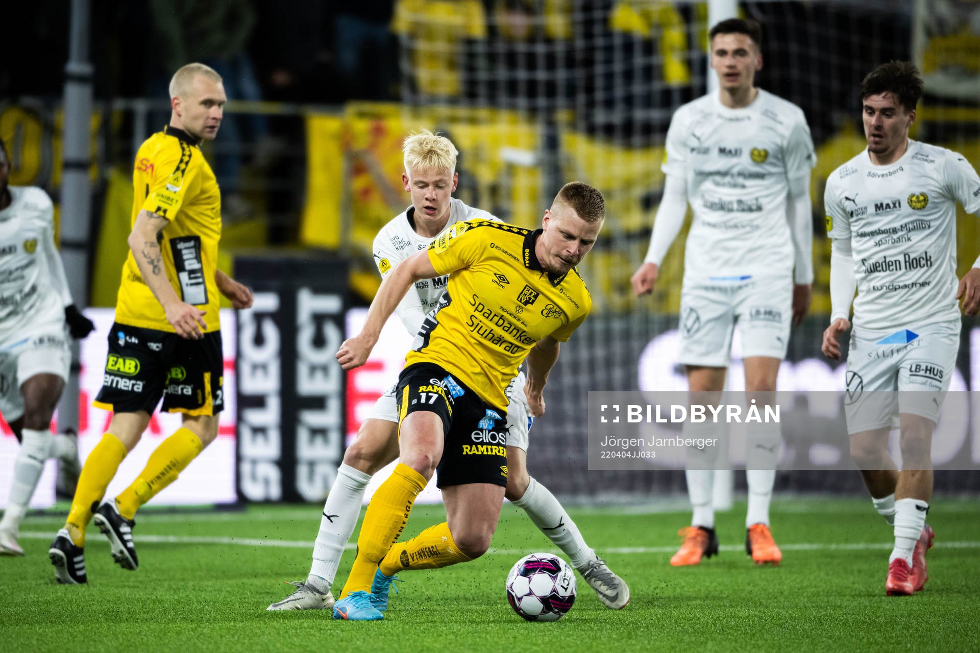 Elfsborgs Per Frick och Mjällbys Otto Rosengren