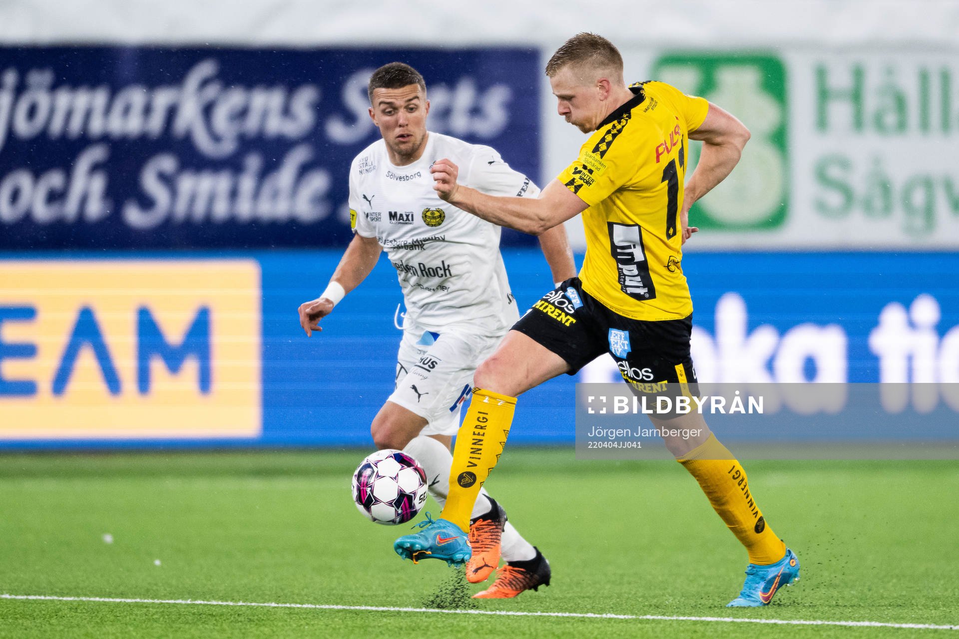 Mjällbys Ivan Kričak och Elfsborgs Per Frick