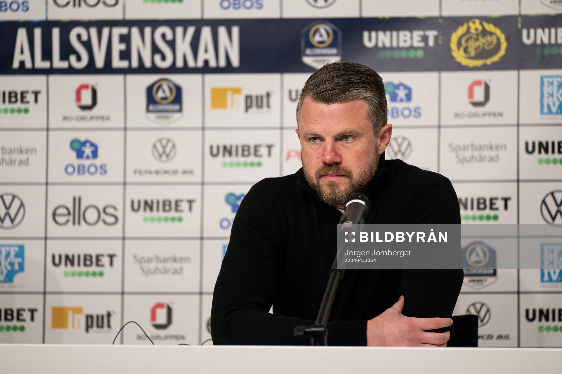 Elfsborgs manager Jimmy Thelin