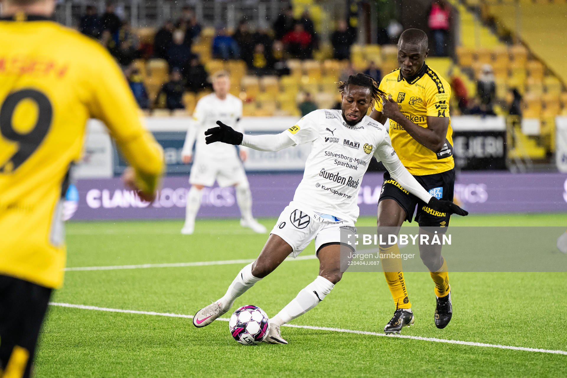 Mjällbys Mamudu Moro och Elfsborgs Maudo Lamine Jarjué