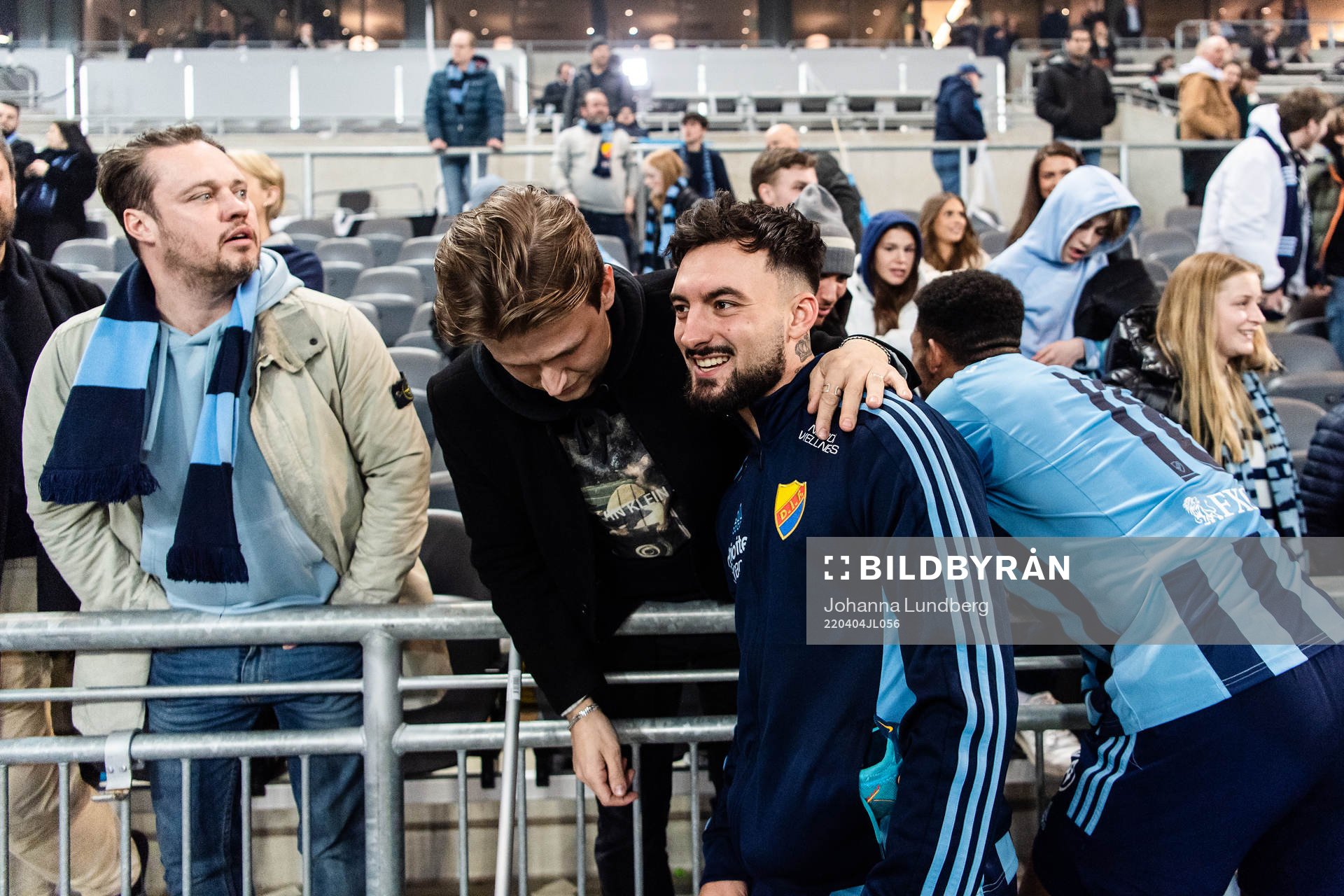 Djurgårdens Sead Haksabanovic jublar