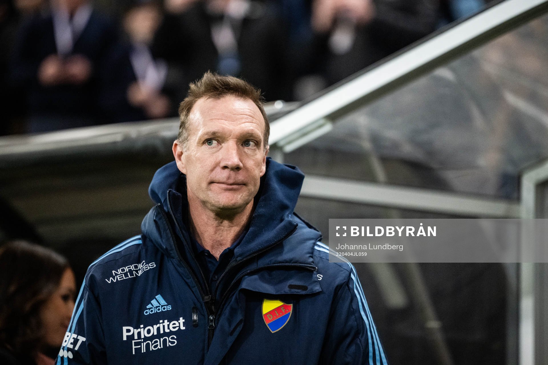 Djurgårdens tränare Kim Bergstrand