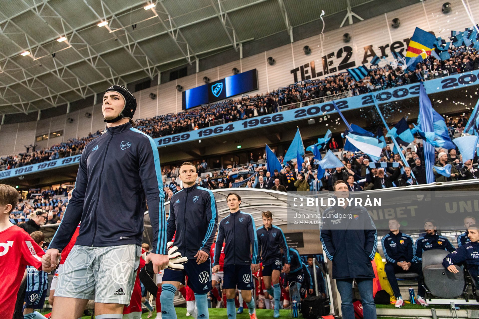Djurgårdens målvakt Jacob Widell Zetterström och Piotr