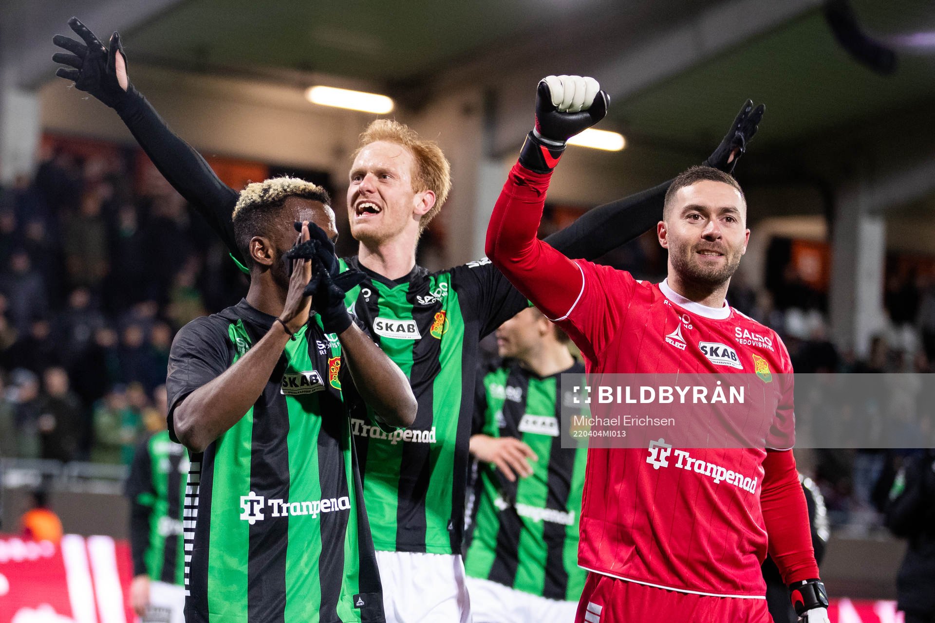 GAIS Rickard Emeka Friday, Viktor Krüger och målvakt