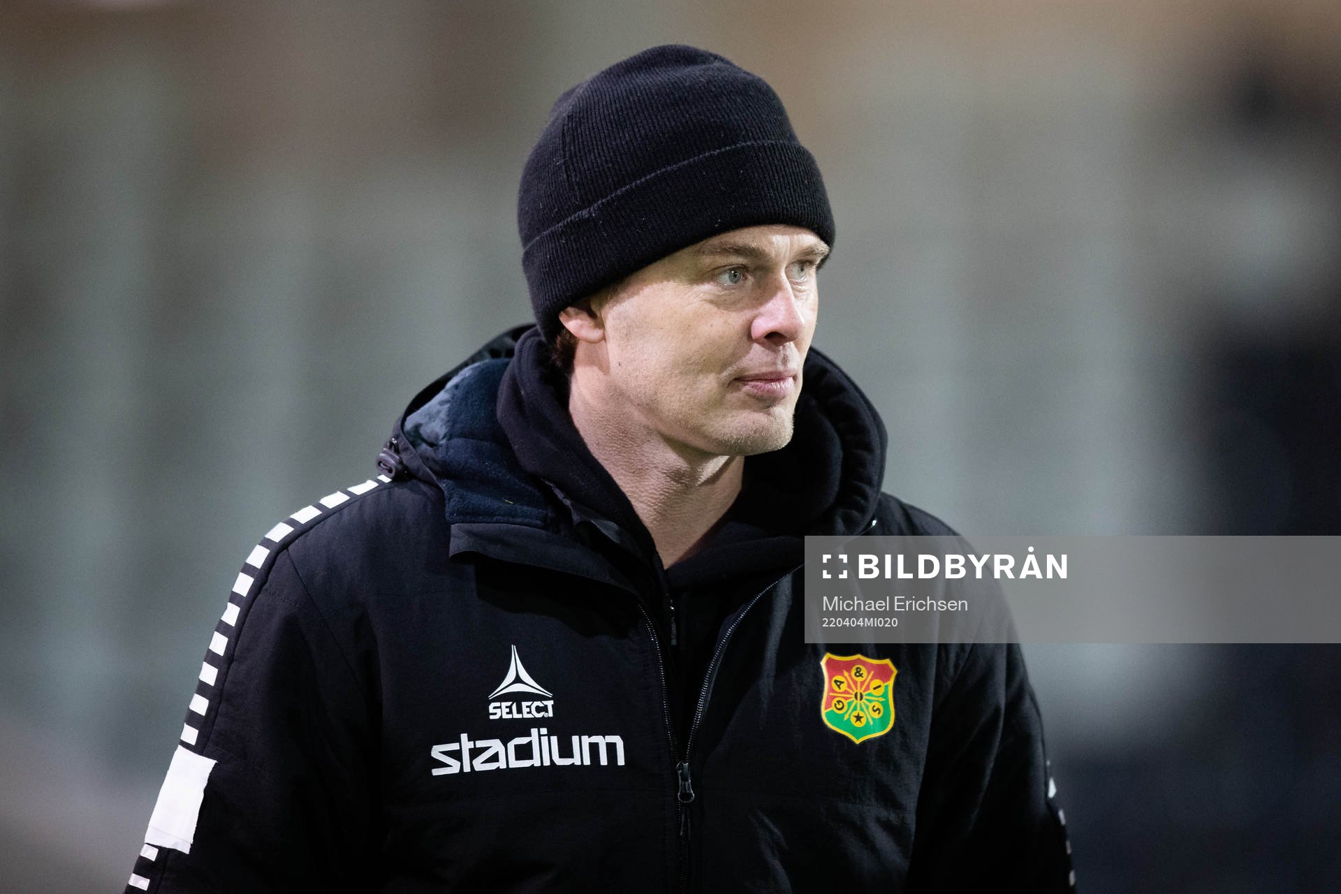 GAIS tränare Fredrik Holmberg