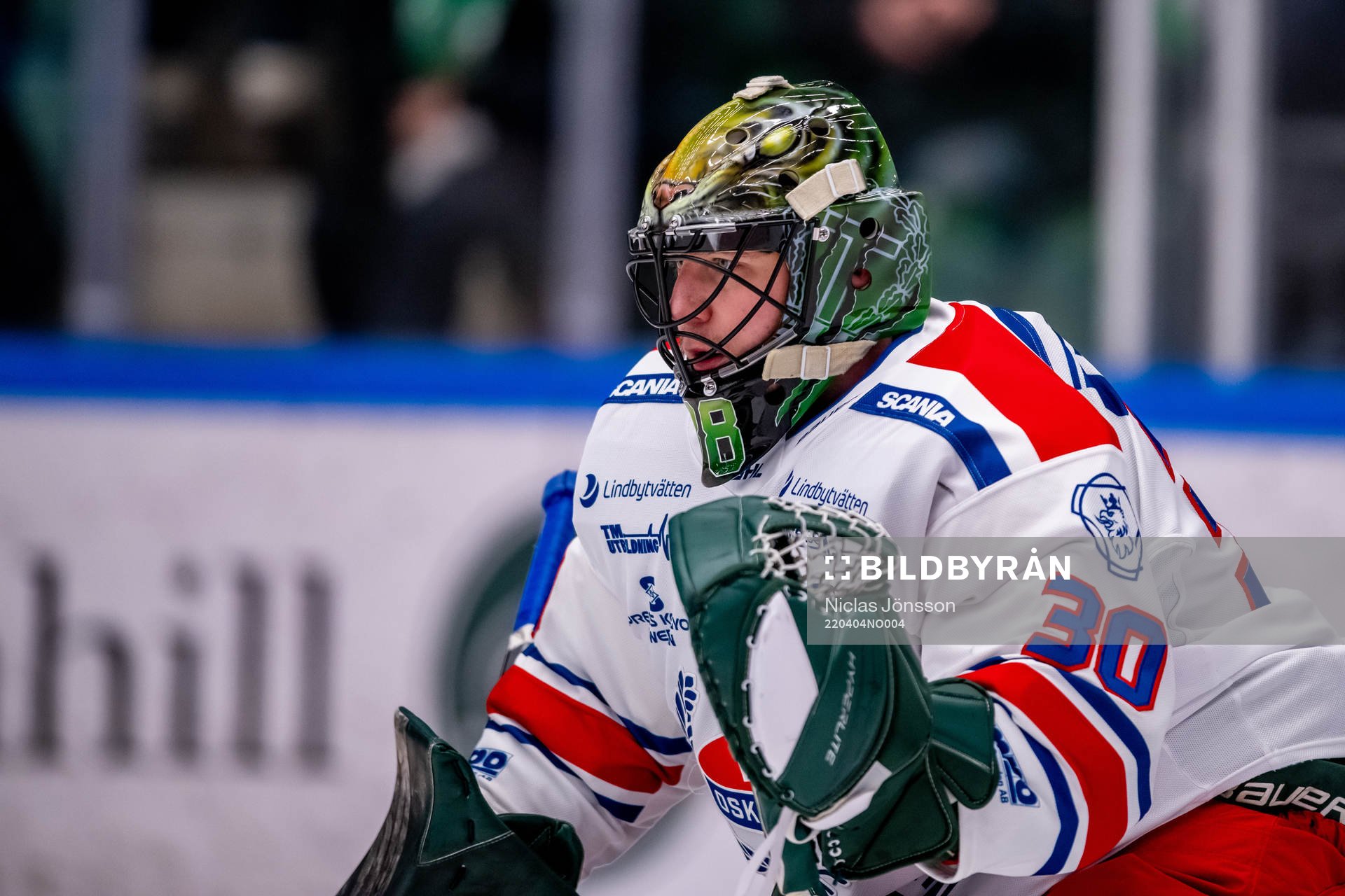 Oskarshamns målvakt Tomas Rydén