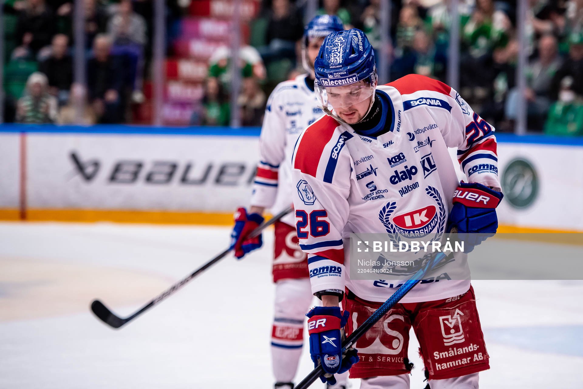 Oskarshamns Lukas Pilö deppar