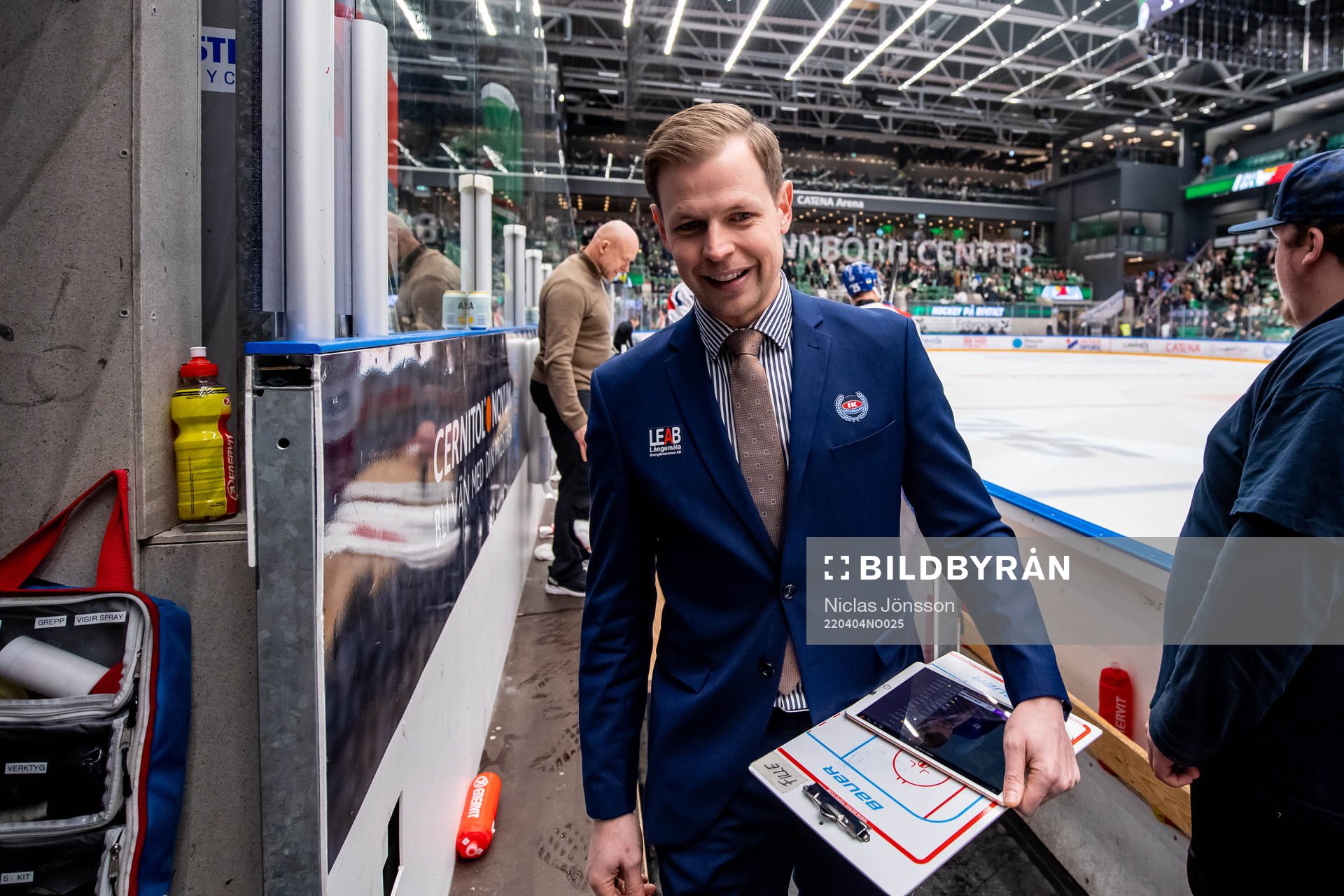 Oskarshamns tränare Martin Filander