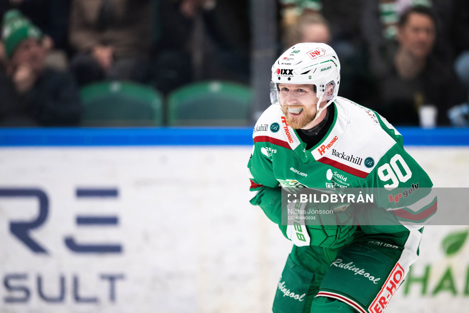 Rögles Ted Brithén har ont