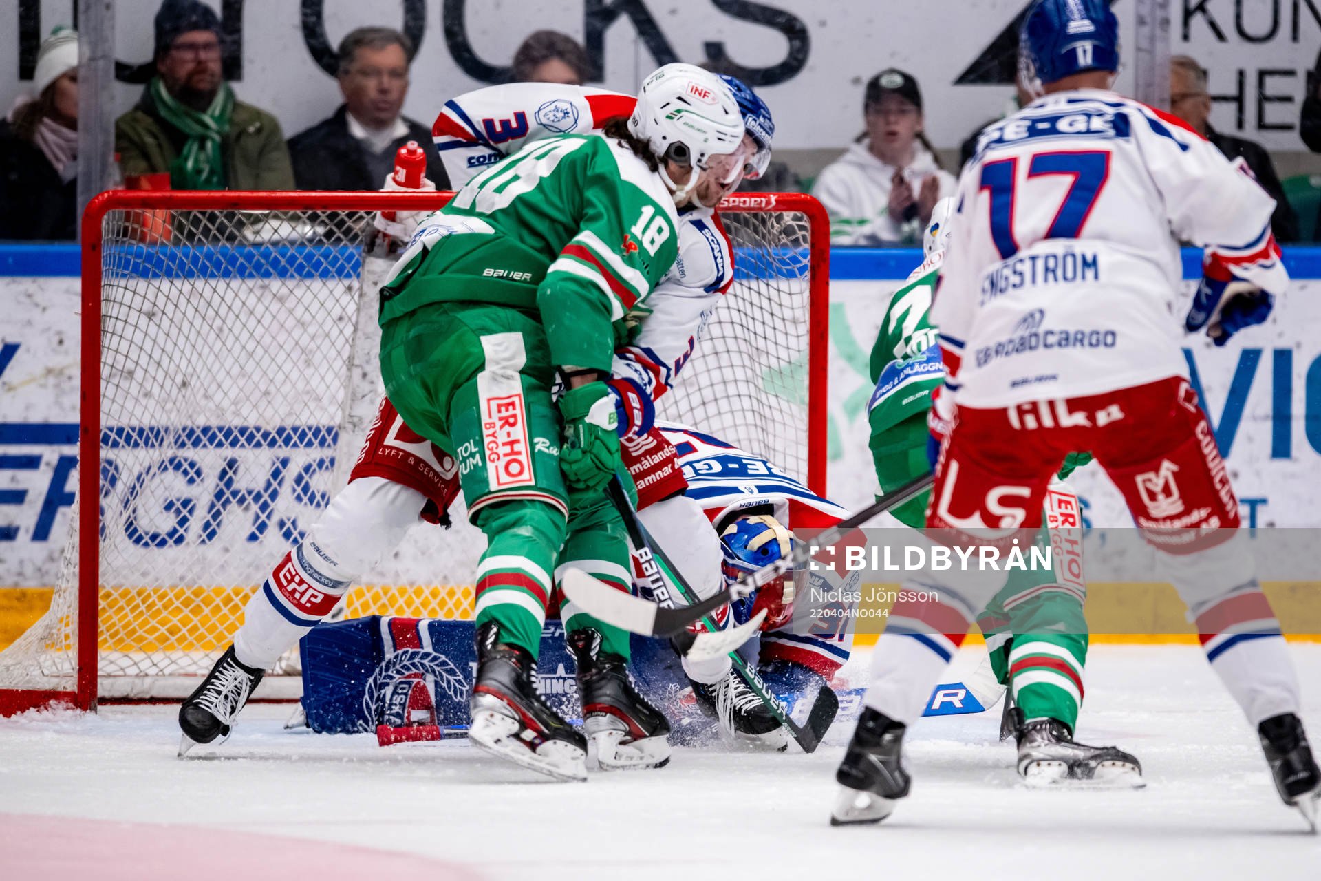 Oskarshamns målvakt Tim Juel