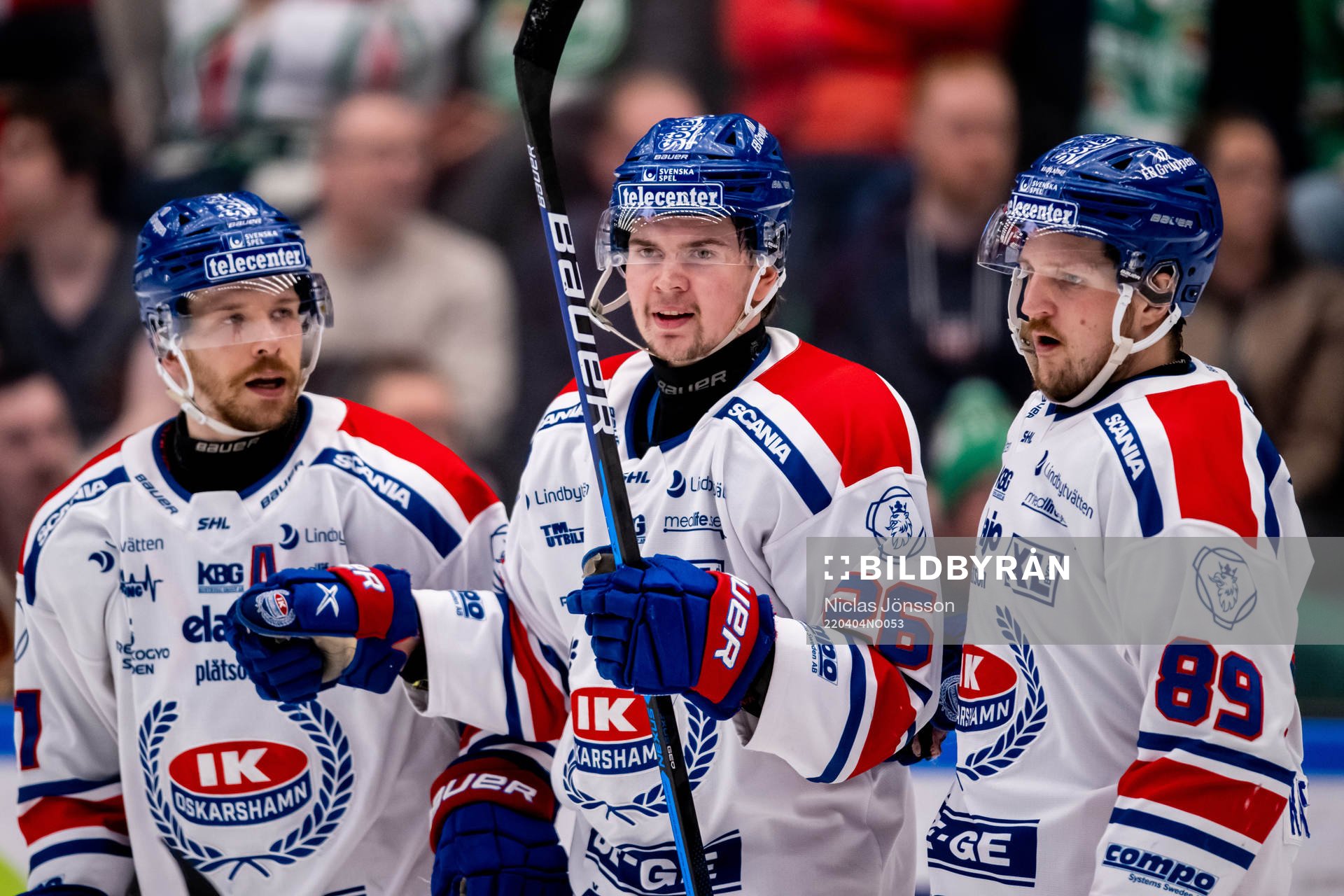Oskarshamns Brian Cooper, Lukas Pilö och Patrik Karlkvist