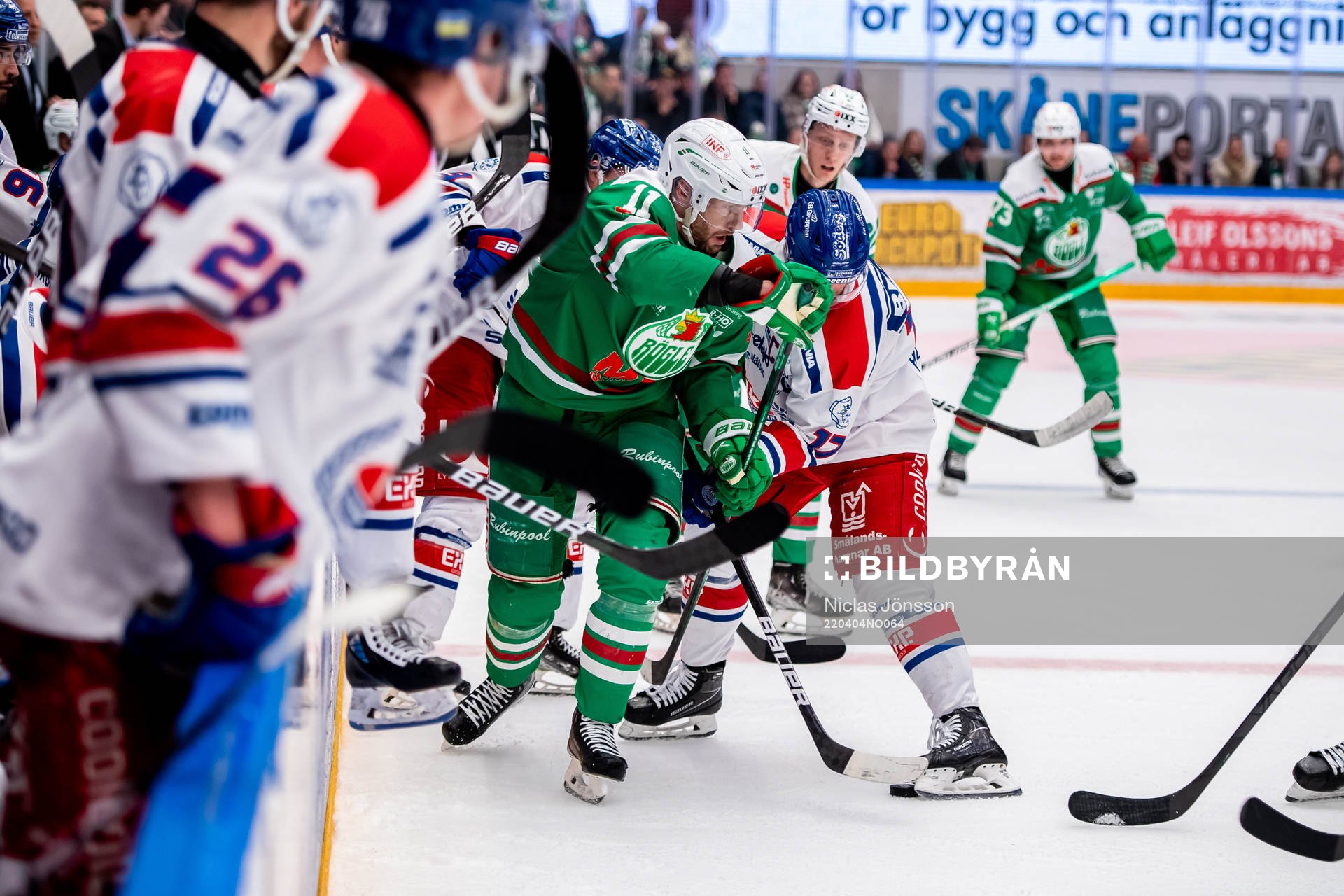 Rögles Mattias Sjögren och Oskarshamns Jonas Engström