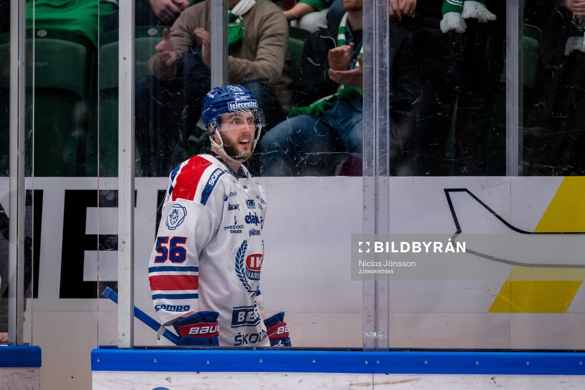 Oskarshamns Robin Norell blir utvisad