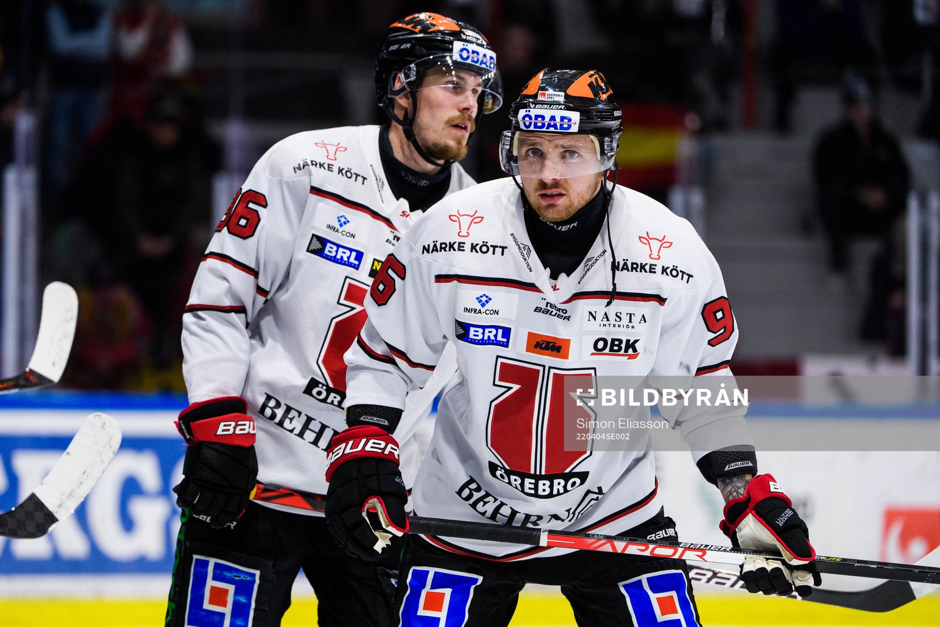 Örebros Emil Larsson och Robin Kovacs