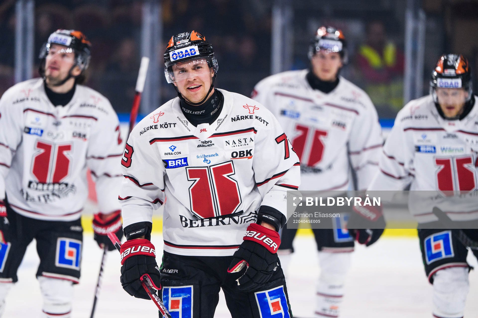 Örebros Oliver Eklind jublar