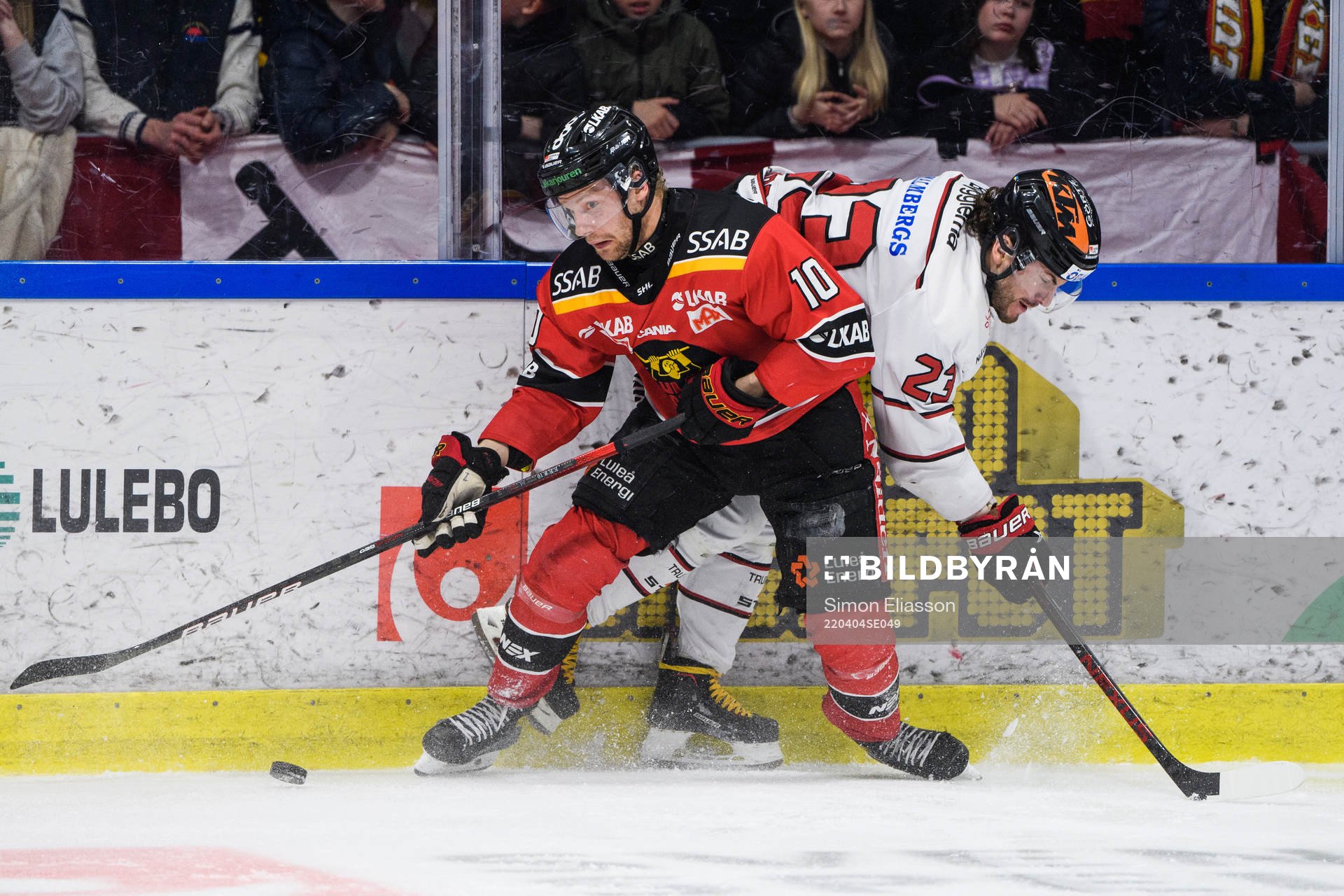 Luleås Einar Emanuelsson och Örebros Petr Zámorský