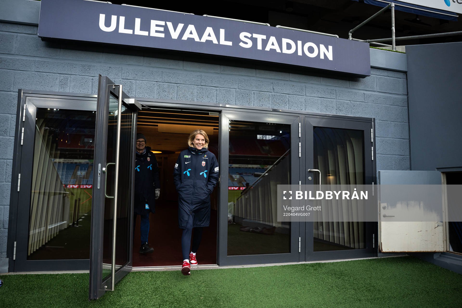 Ada Hegerberg of the Norwegian women's national football