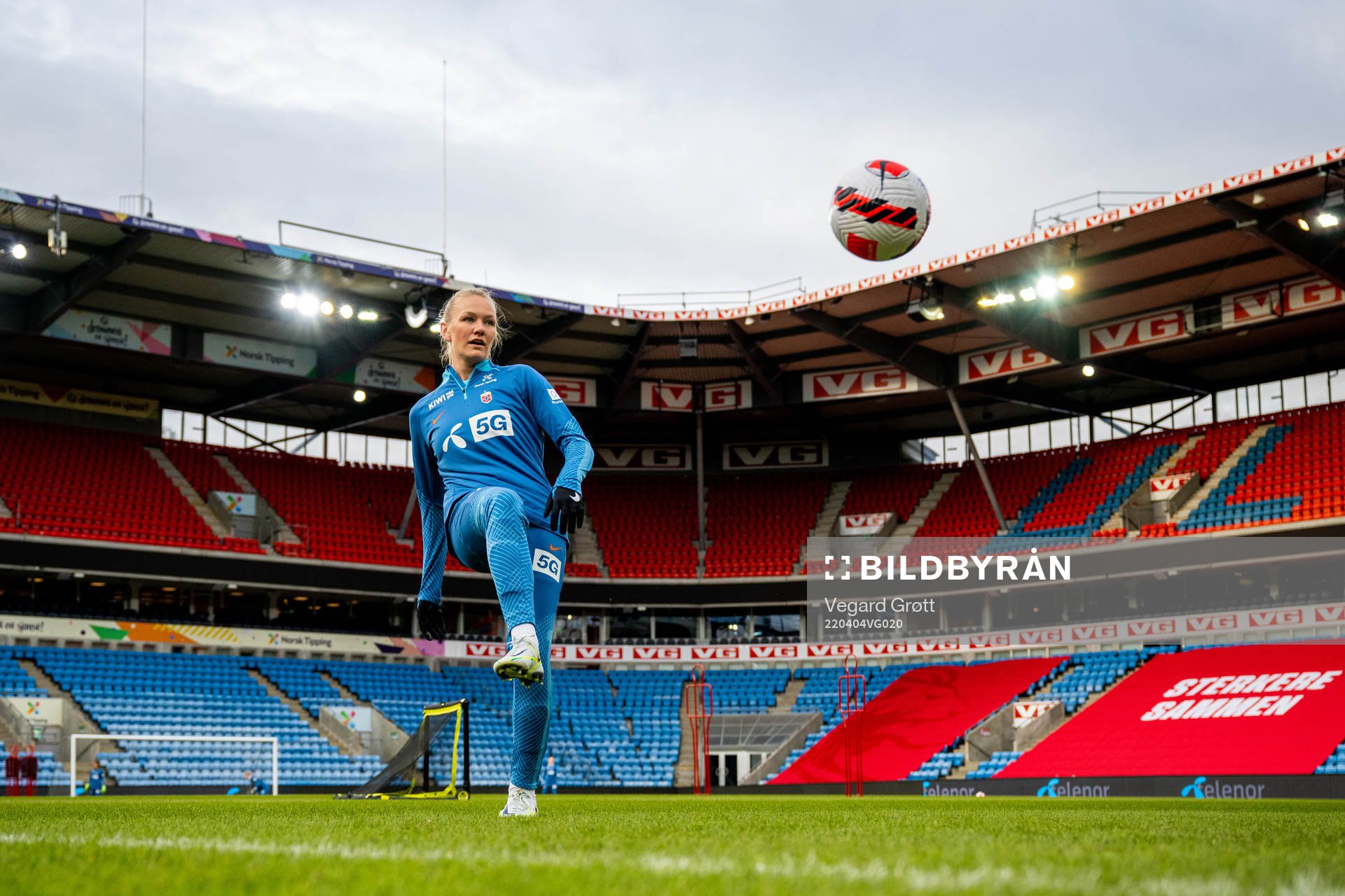 Frida Maanum of the Norwegian women's national football team