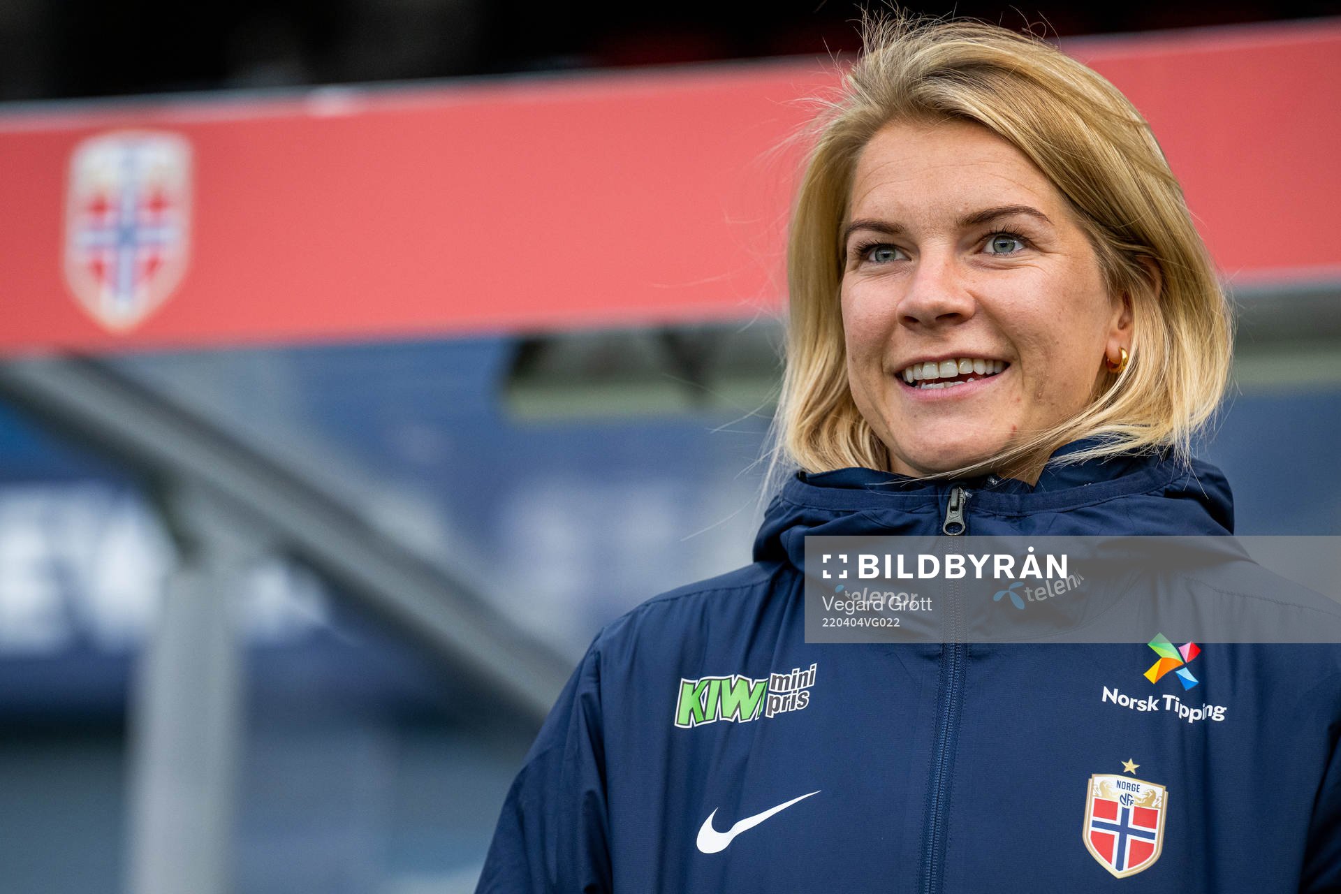 Ada Hegerberg of the Norwegian women's national football