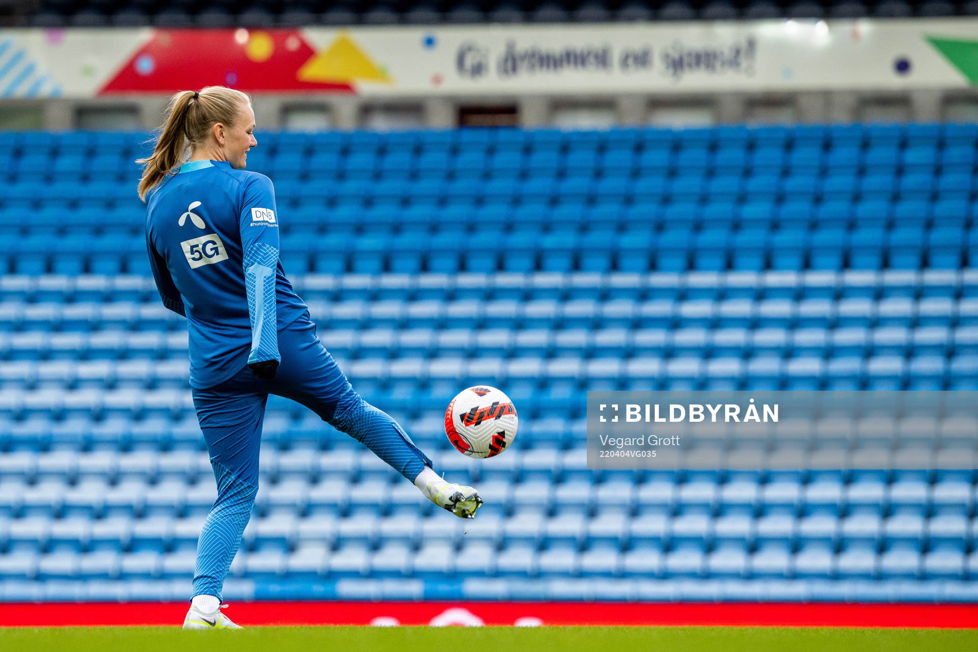 Frida Maanum of the Norwegian women's national football team