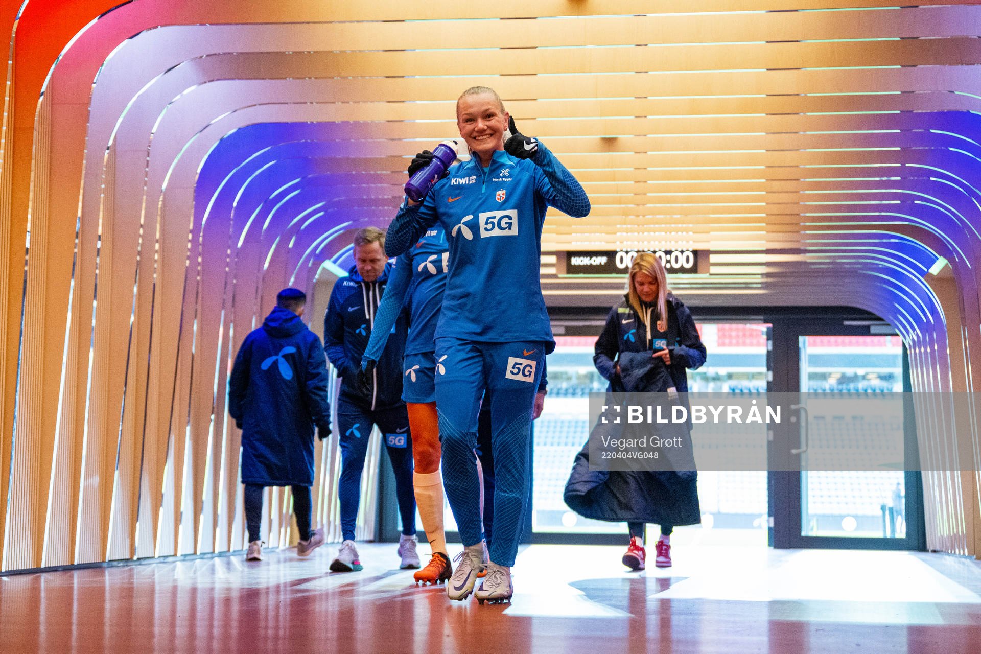 Frida Maanum of the Norwegian women's national football team