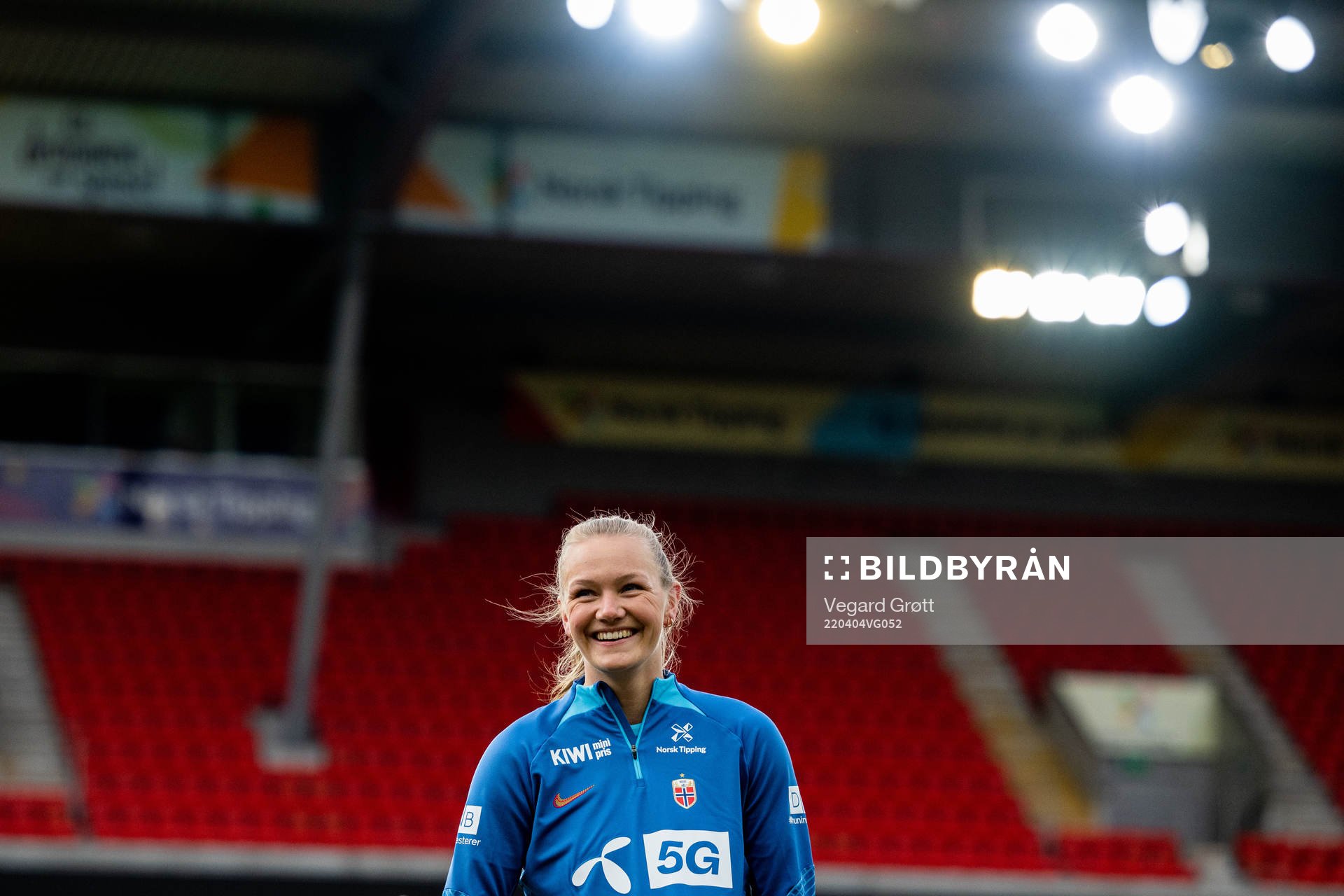 Frida Maanum of the Norwegian women's national football team