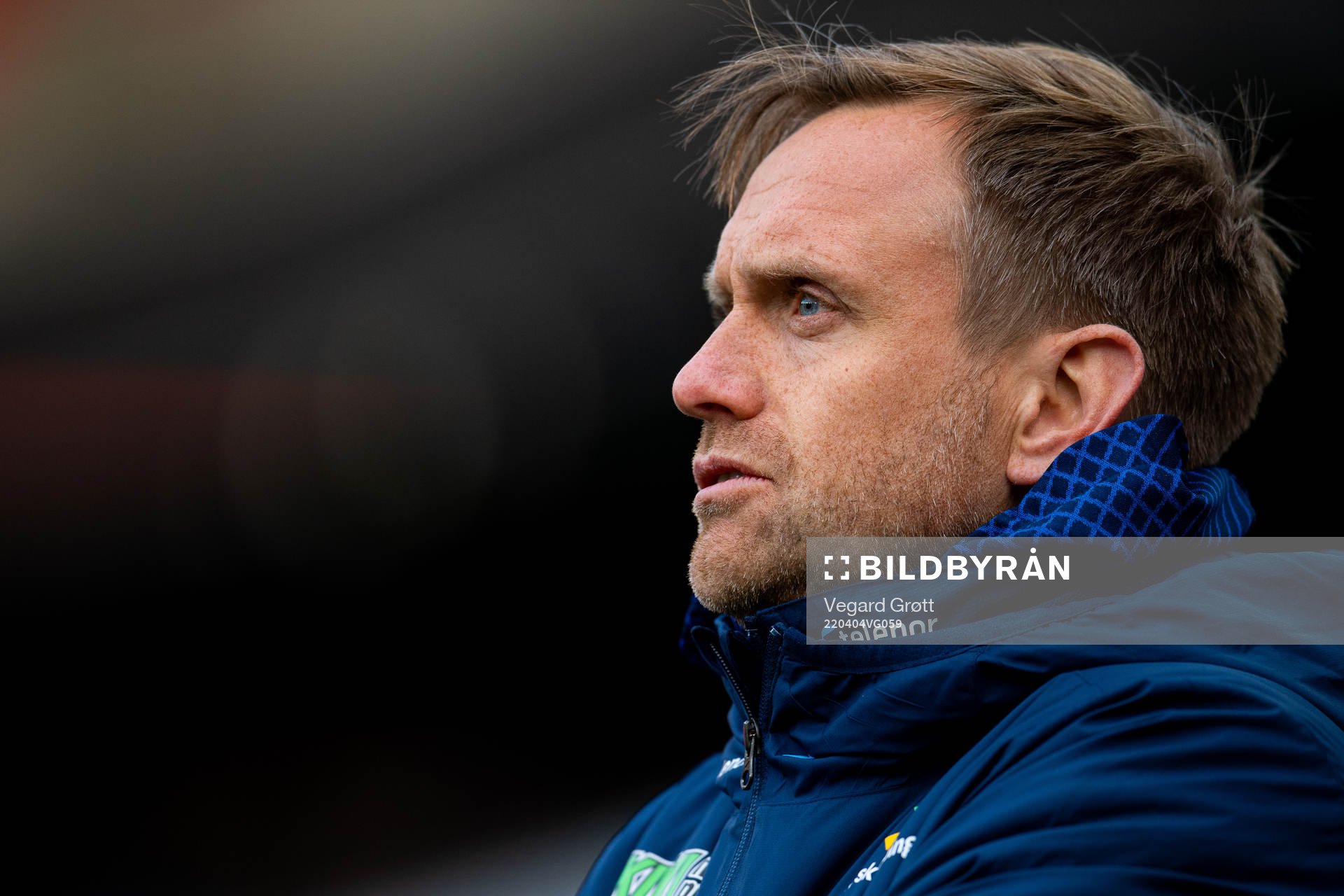 Martin Sjögren, head coach of the Norwegian women's