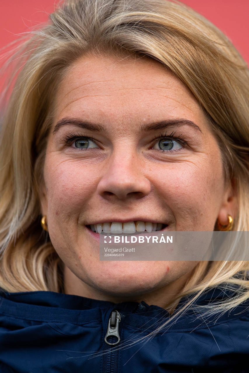 Ada Hegerberg of the Norwegian women's national football