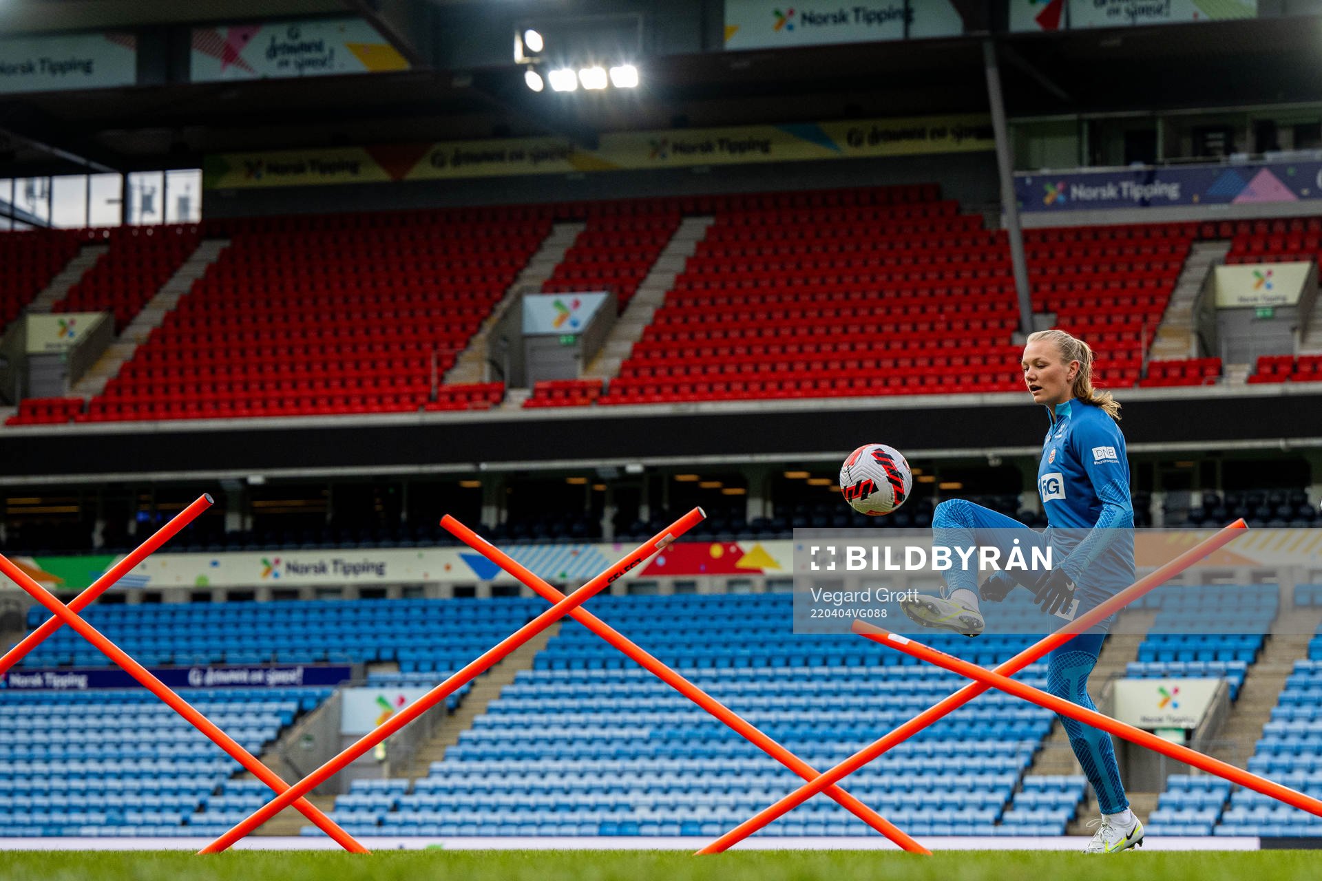Frida Maanum of the Norwegian women's national football team