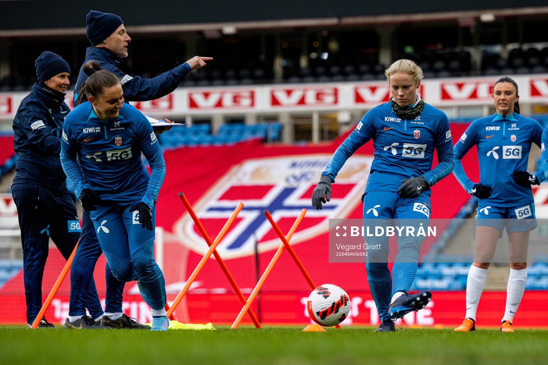 Julie Blakstad of the Norwegian women's national football