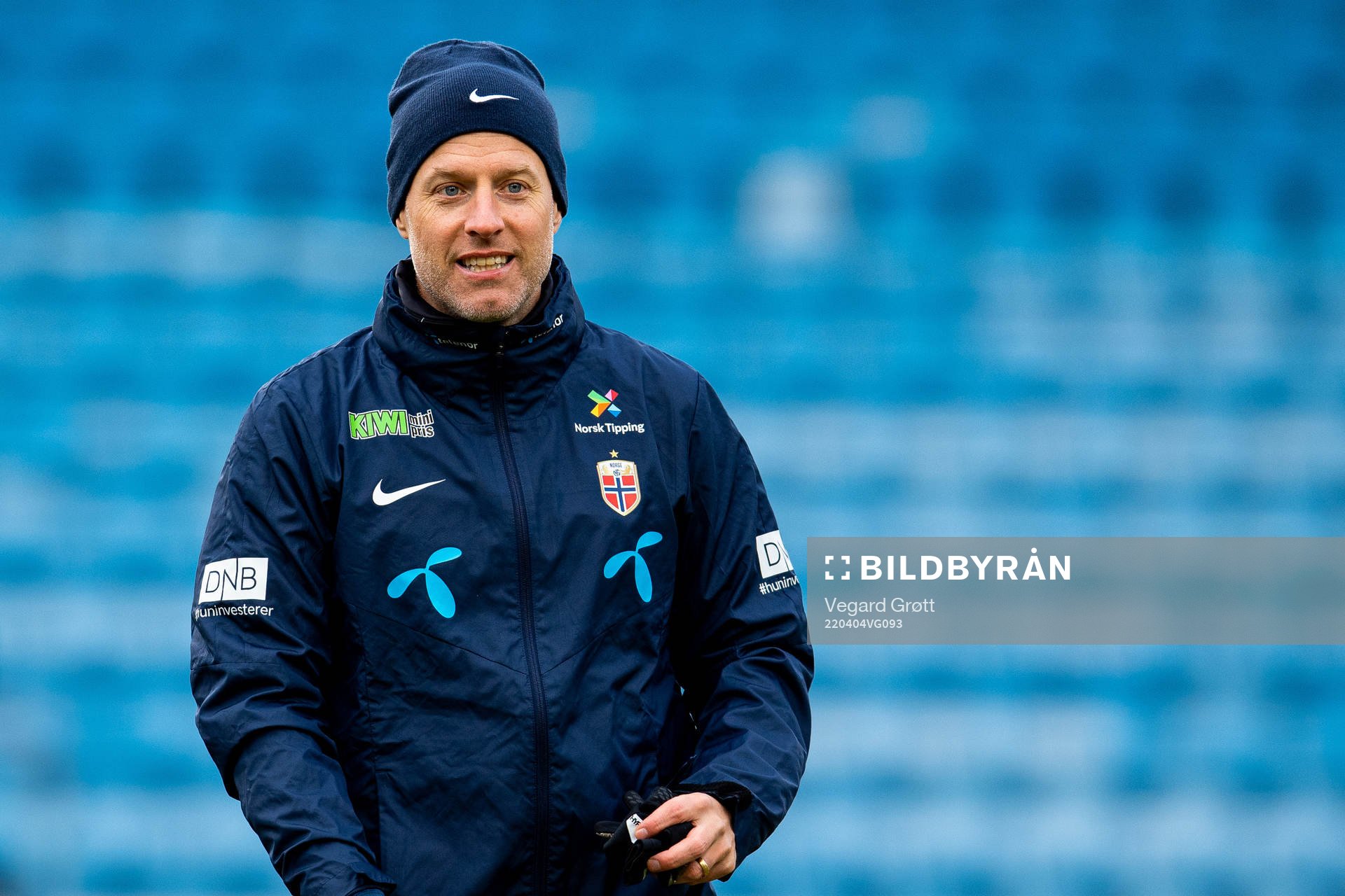 Anders Jacobson, assistant coach of the Norwegian women's