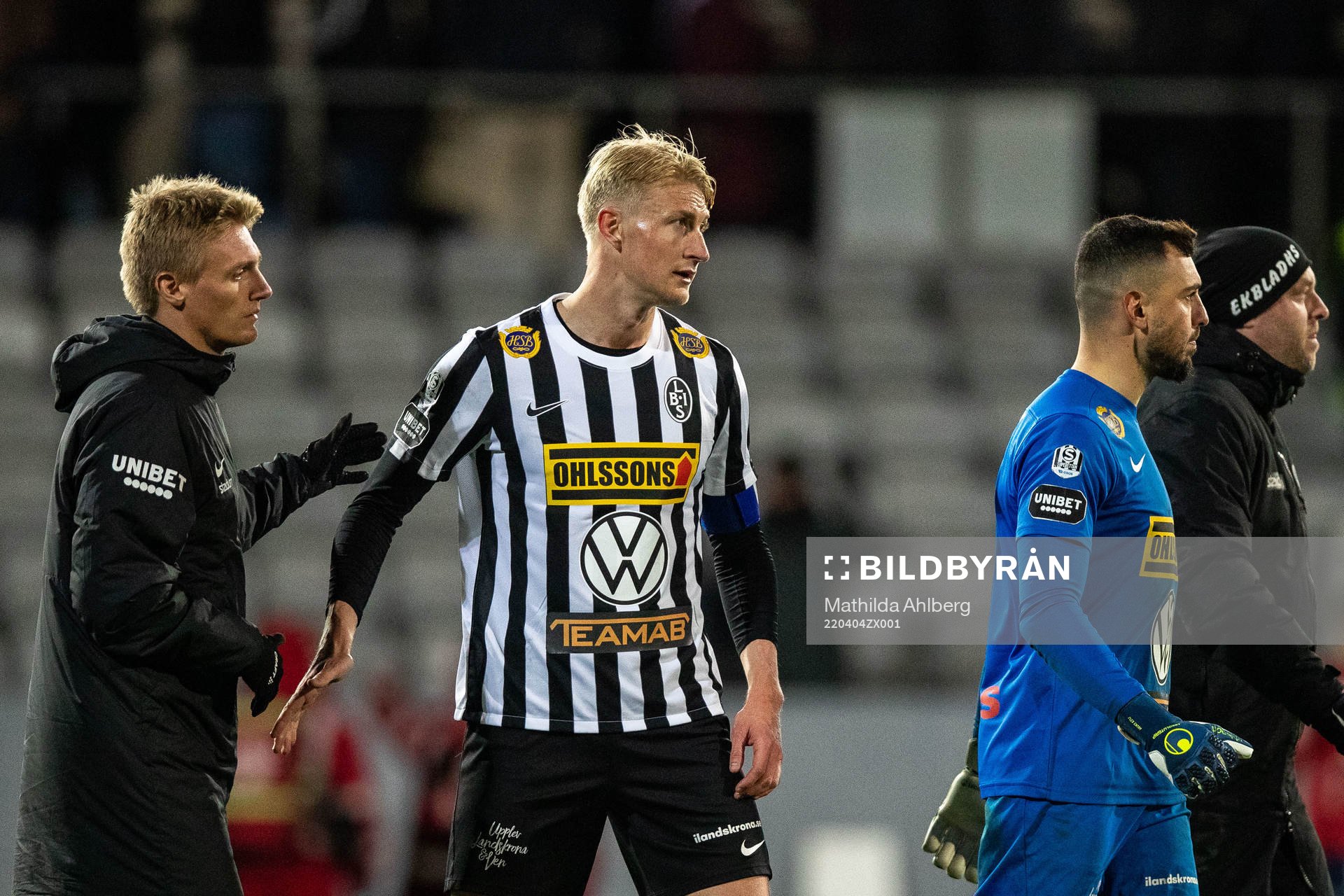Landskronas Svante Hildeman, Viktor Wihlstrand och målvakt