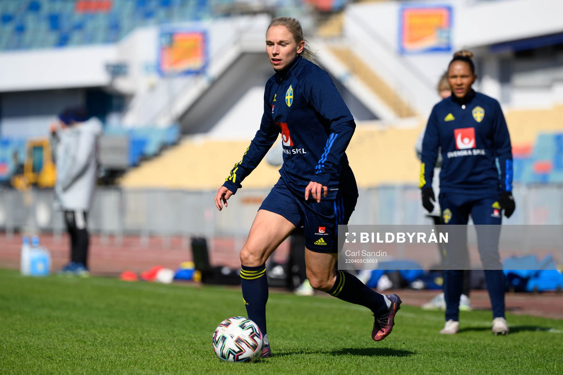 Jonna Andersson of the Swedish women's national football
