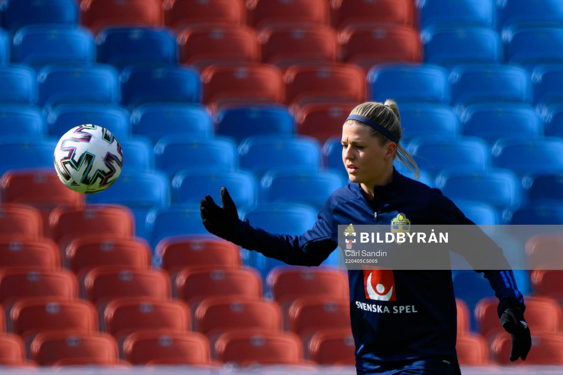 Olivia Schough of the Swedish women's national football team