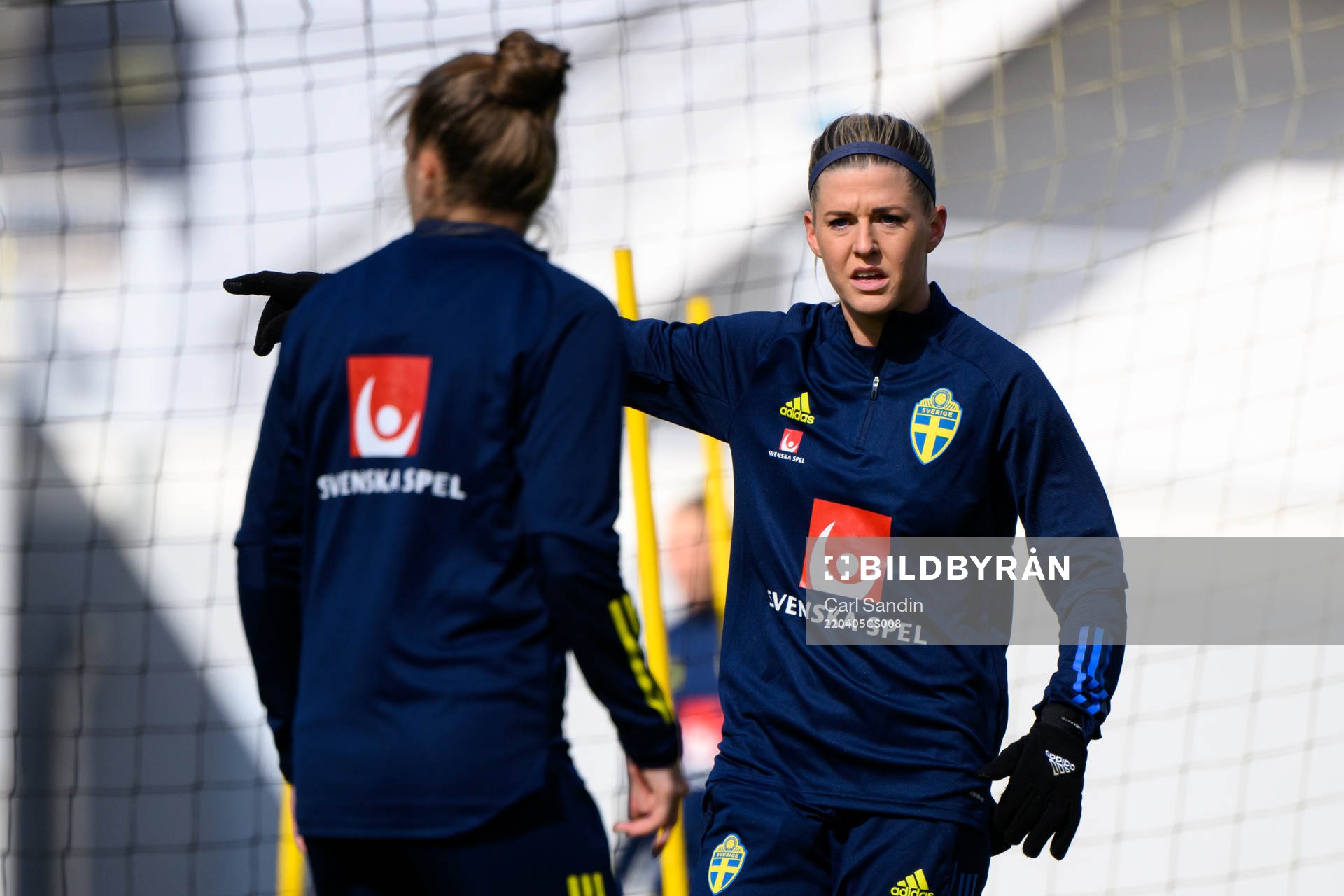 Olivia Schough of the Swedish women's national football team