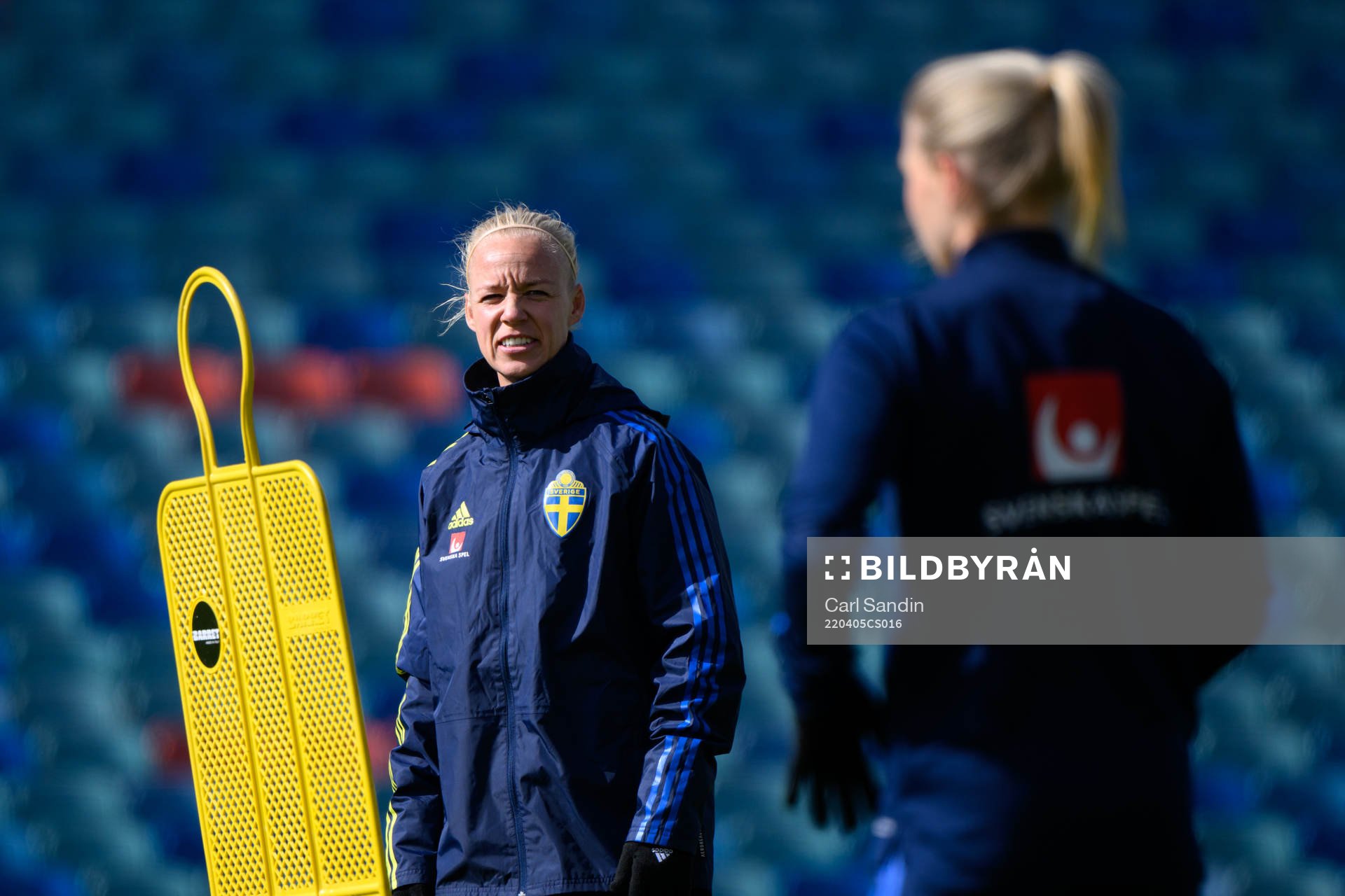 Caroline Seger of the Swedish women's national football team
